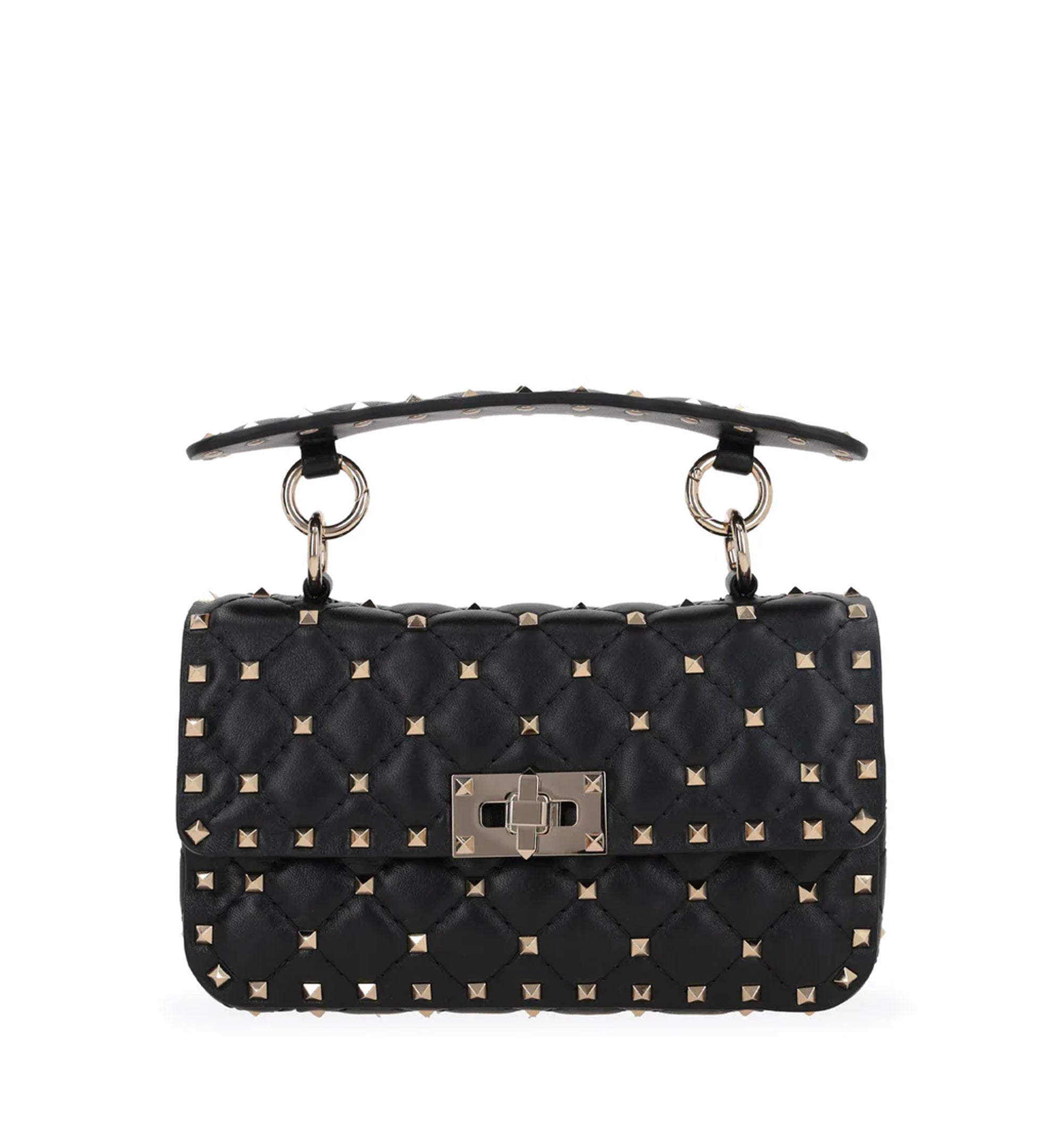 Small Nappa Rockstud Spike Bag