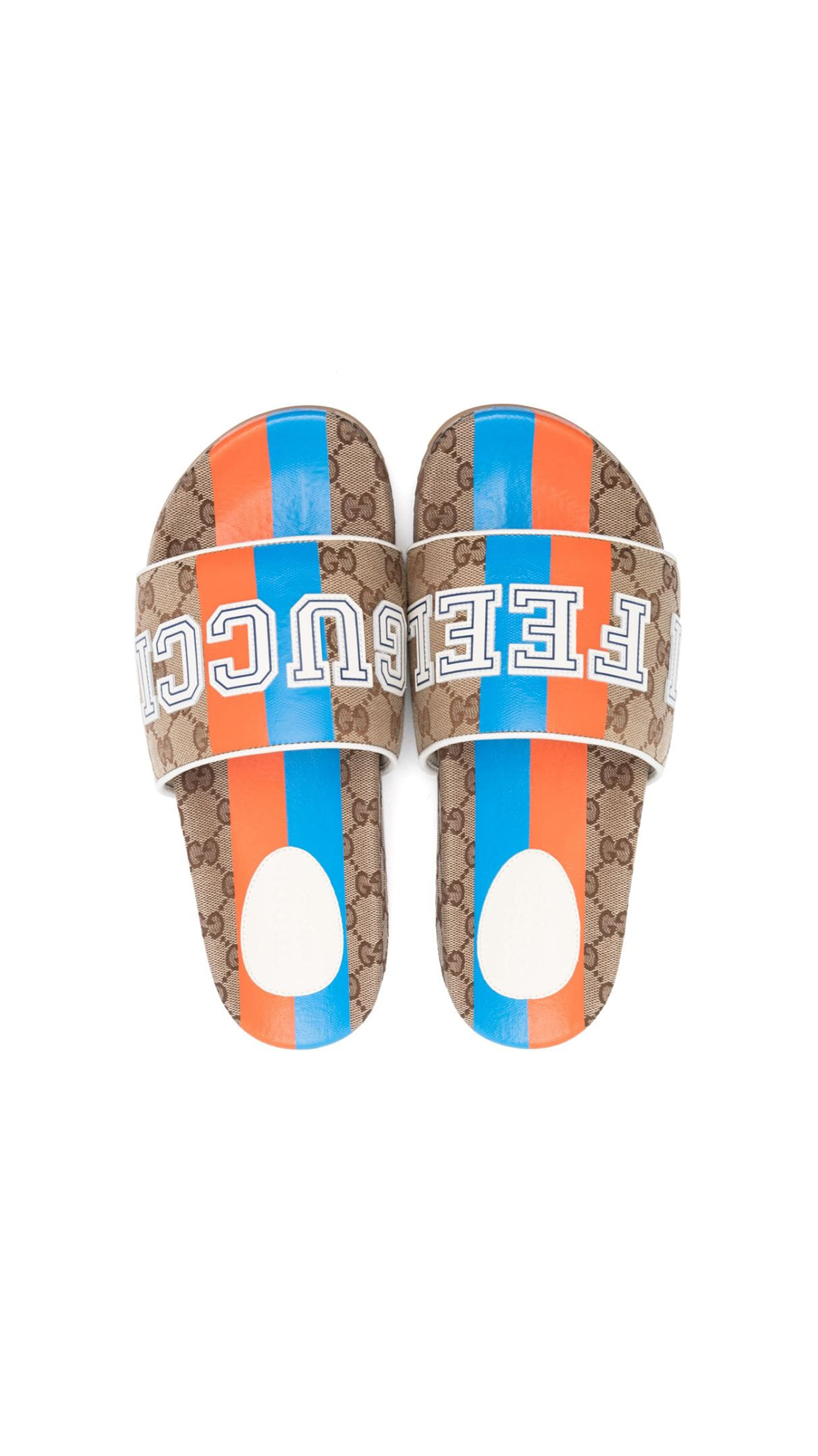 Feel Gucci Slides - Multicolour