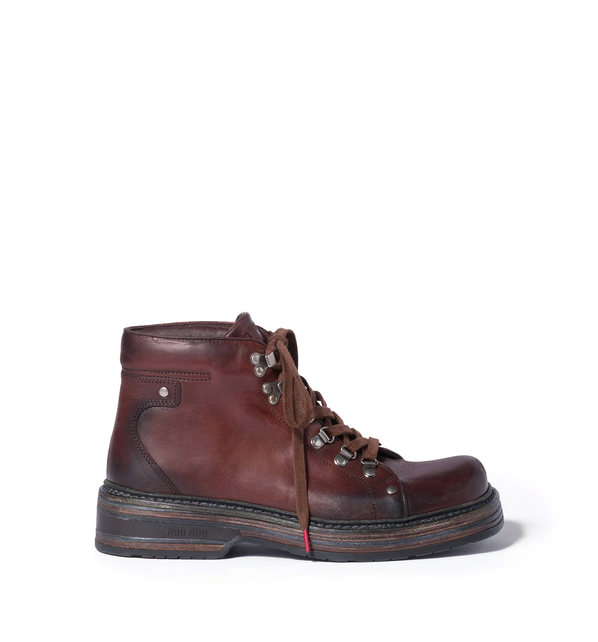 Leather booties