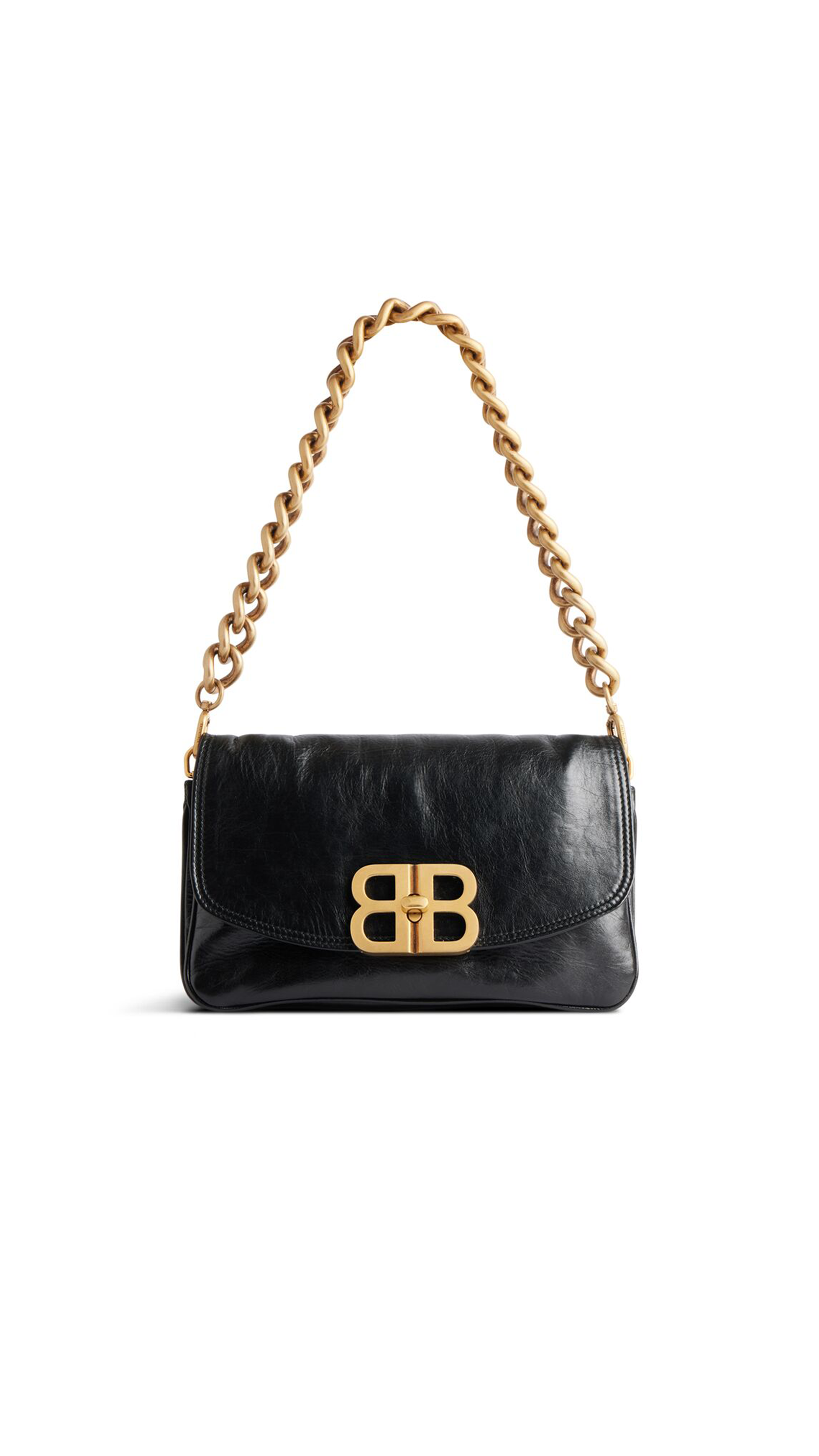 Bb Soft Small Flap Bag - Black