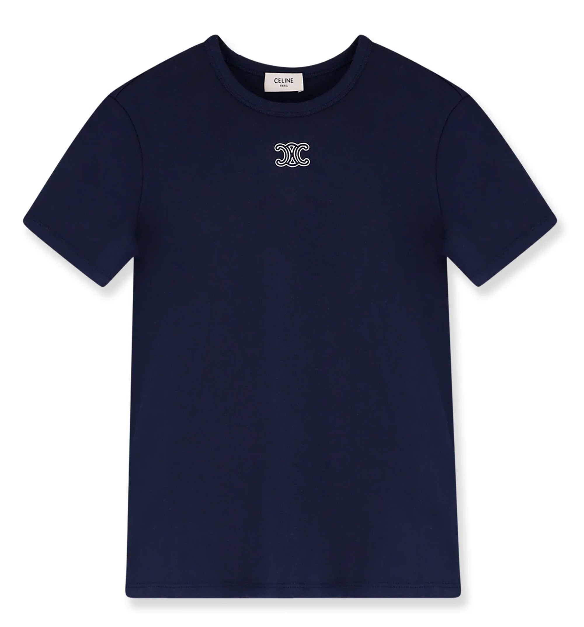 Triomphe T-Shirt In Ribbed Cotton Jersey