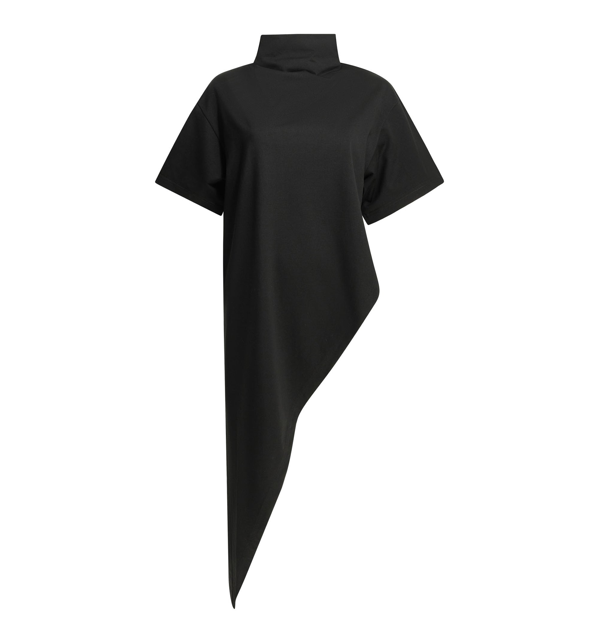 "Triangle" Mock neck T-shirt