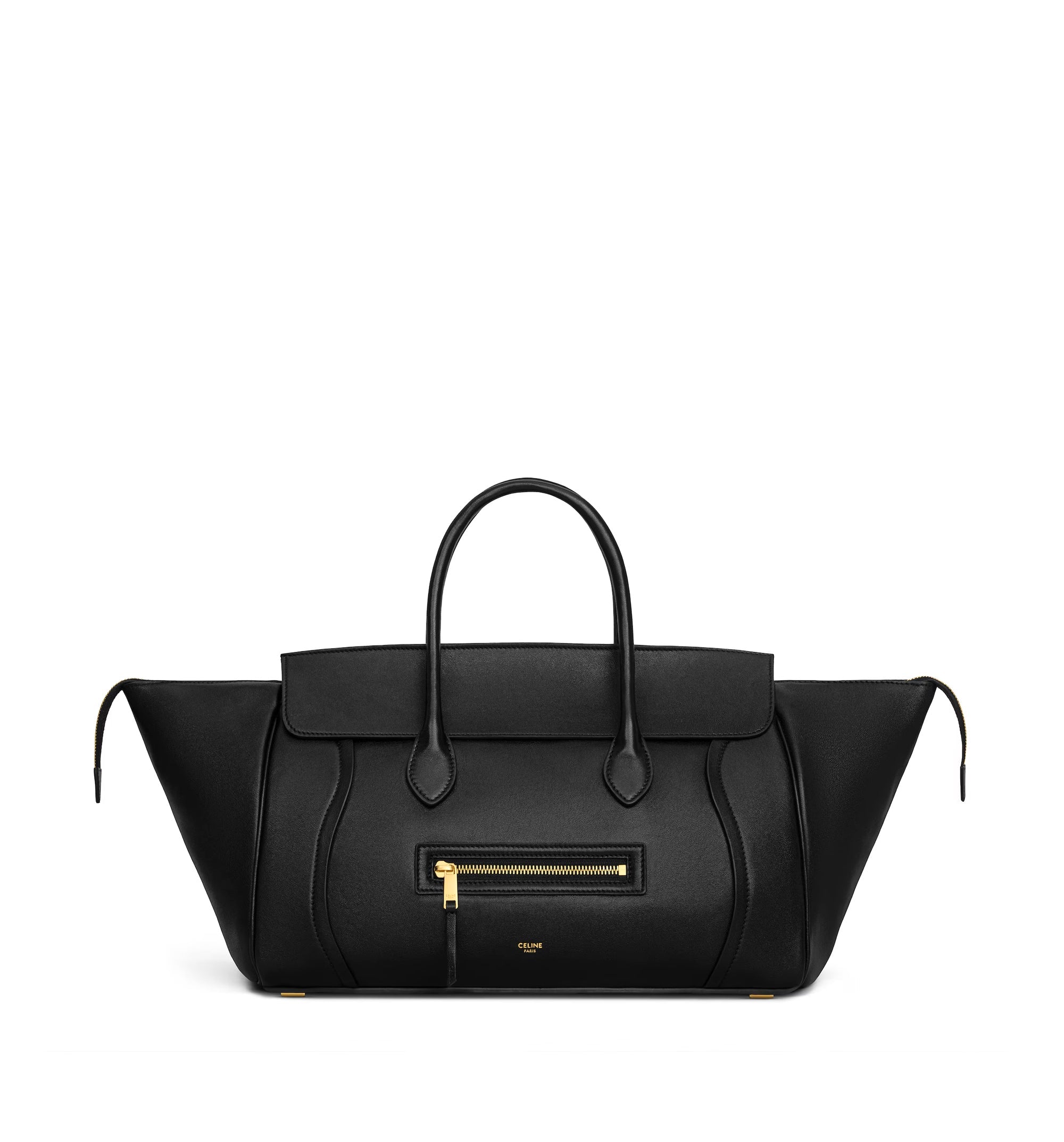 Medium New Luggage In Supple Shiny Lambskin