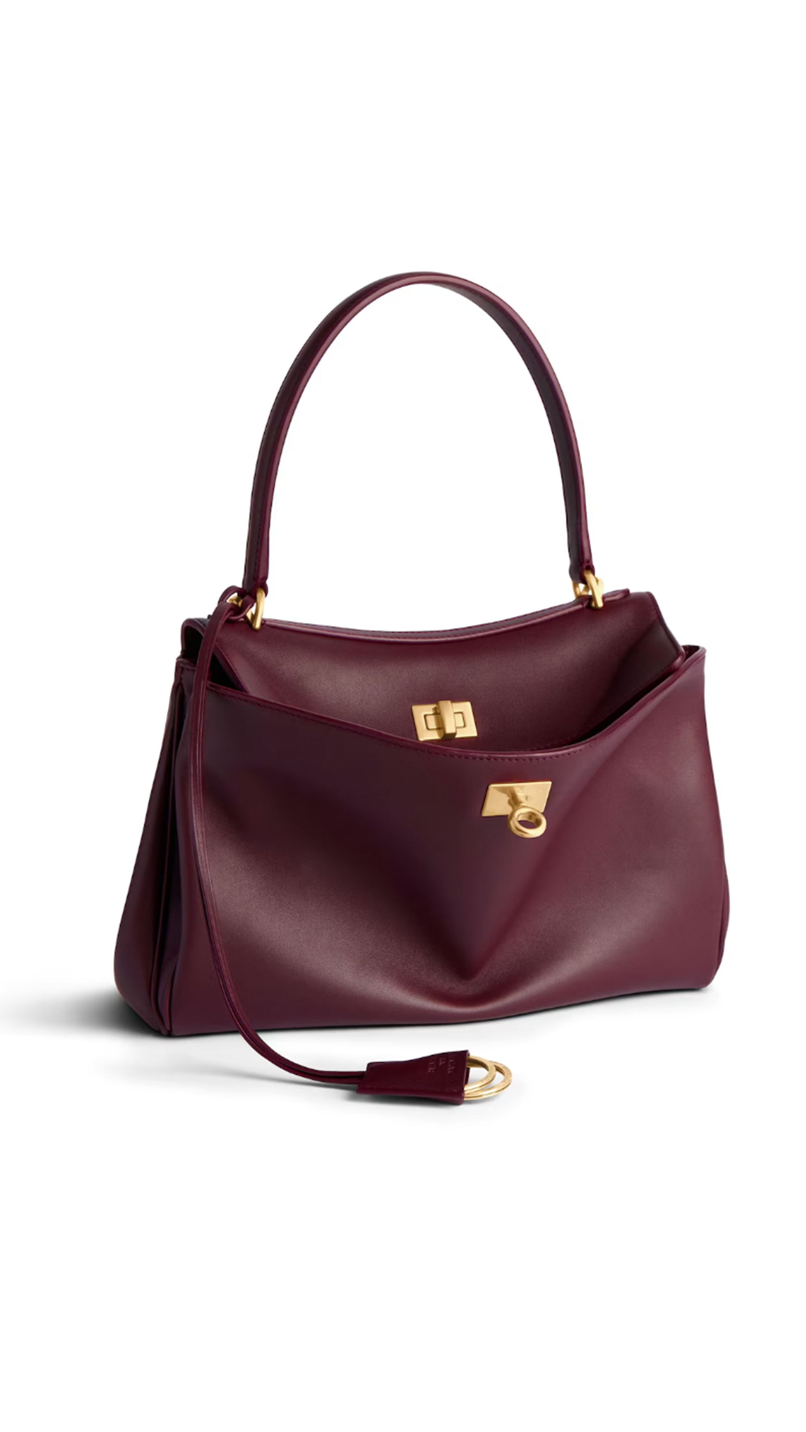 Rodeo Small Handbag - Dark Burgundy