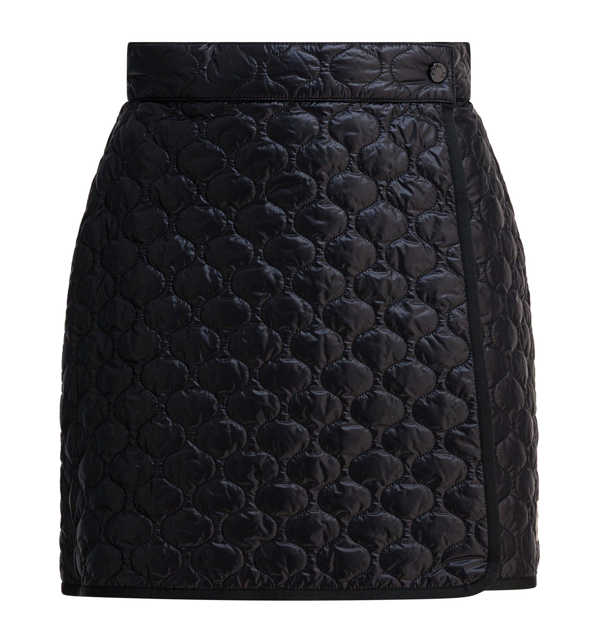 Quilted wrap skirt
