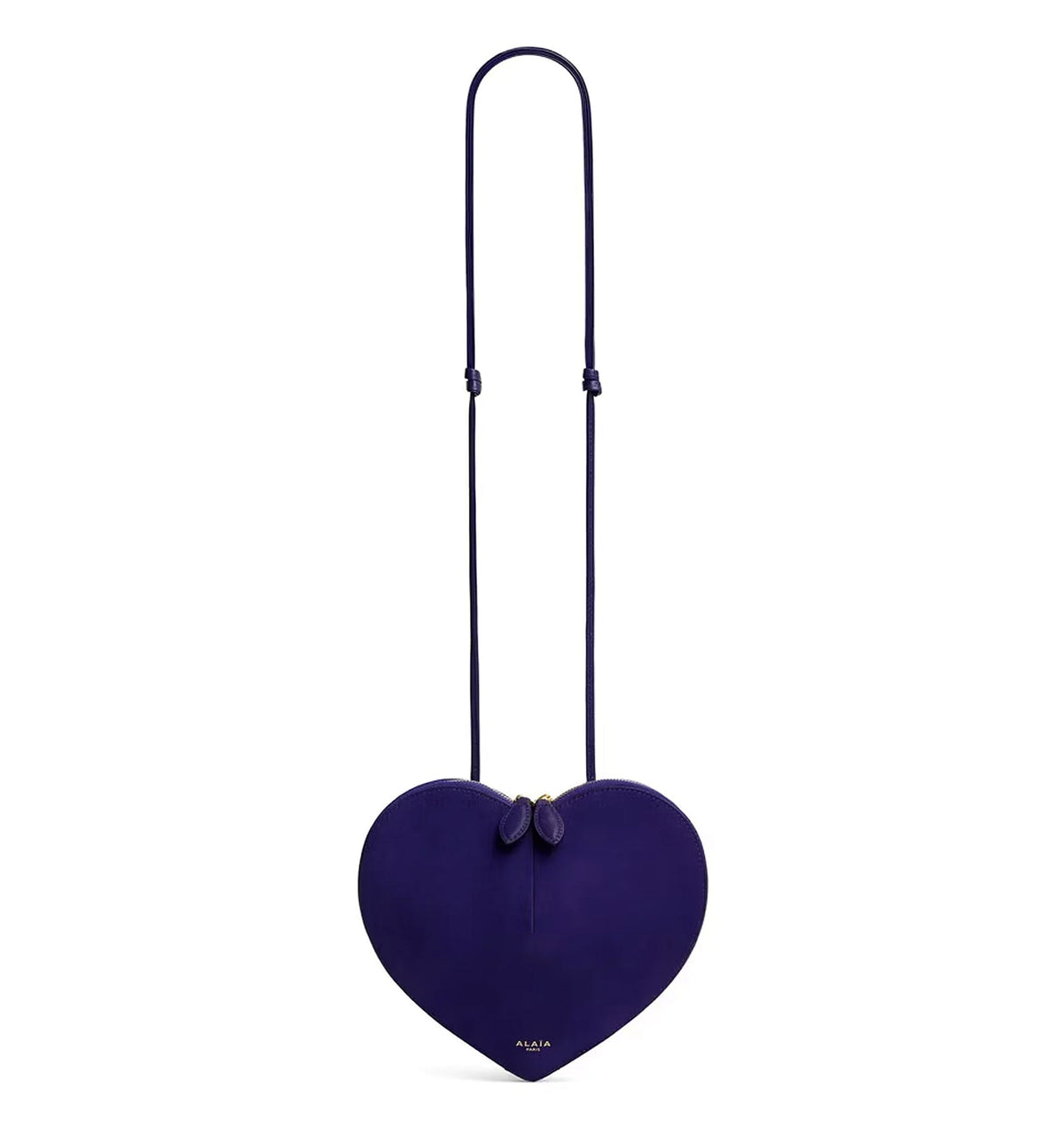 Le Coeur suede crossbody bag