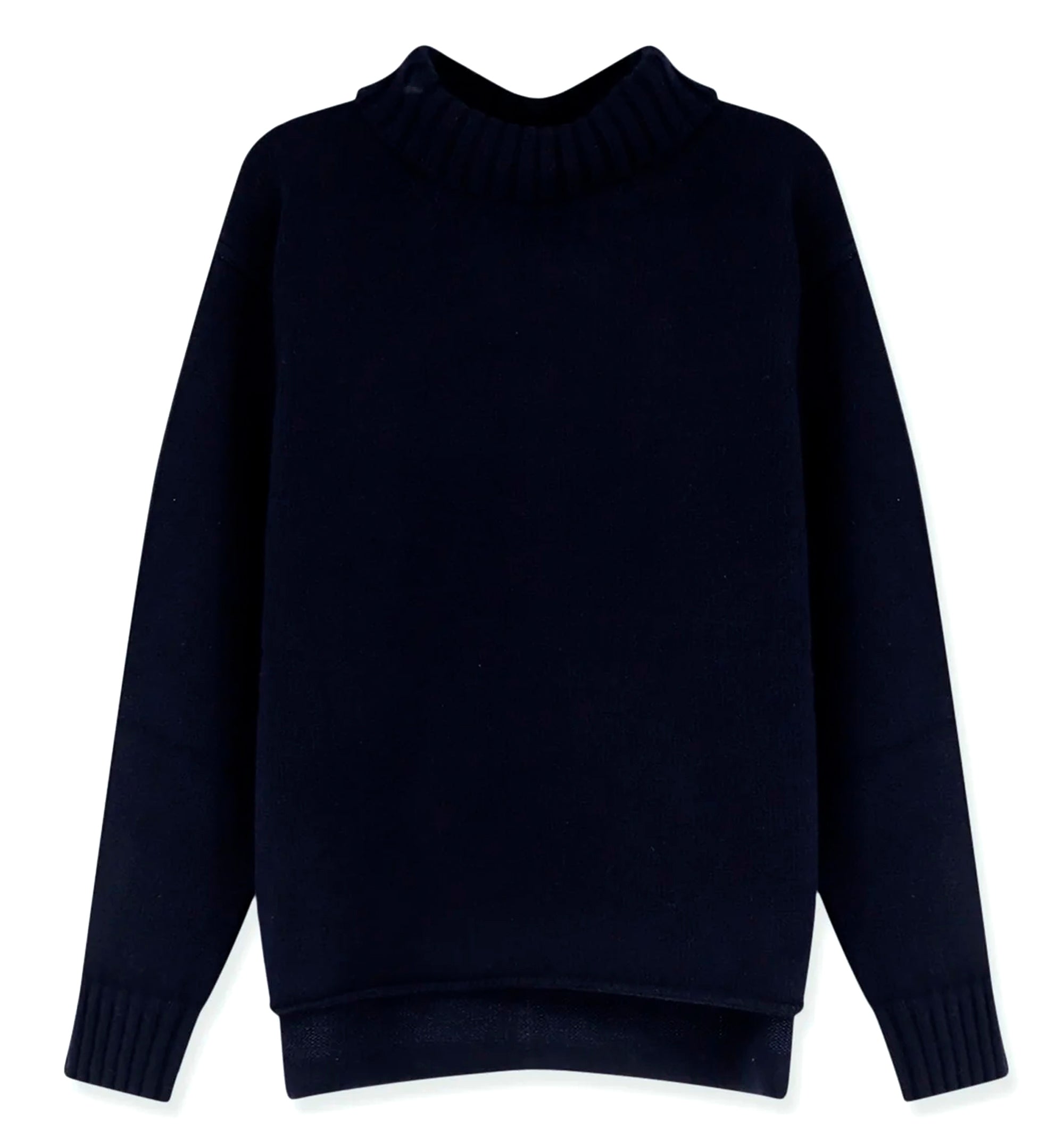 Wool and cashmere blend turtleneck