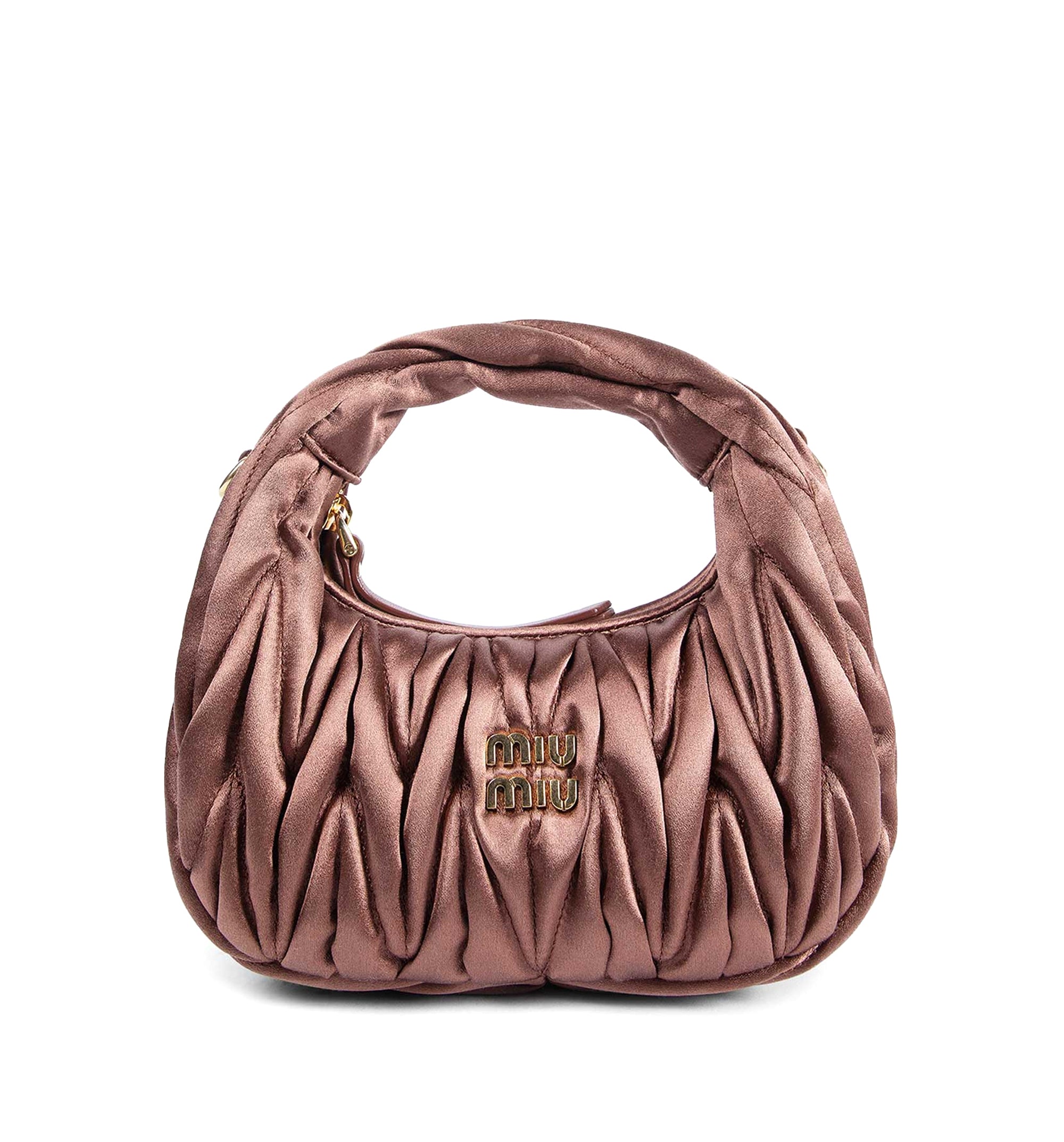 Wander Matelassé Satin Mini Bag