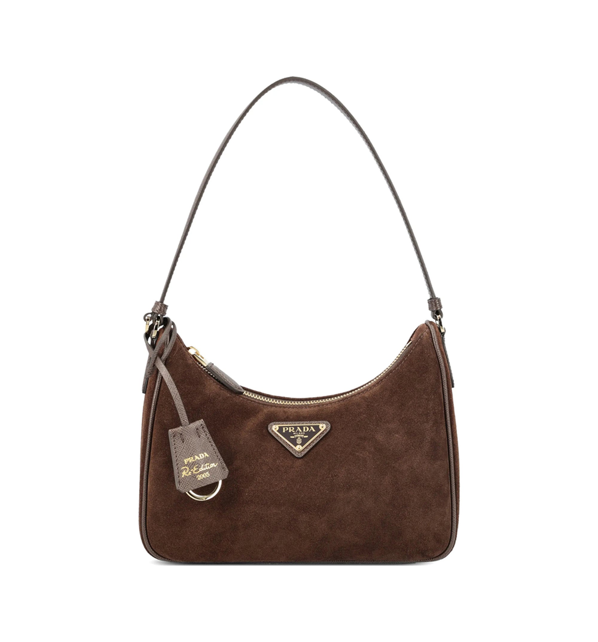Prada Re-Edition 2005 suede mini-bag