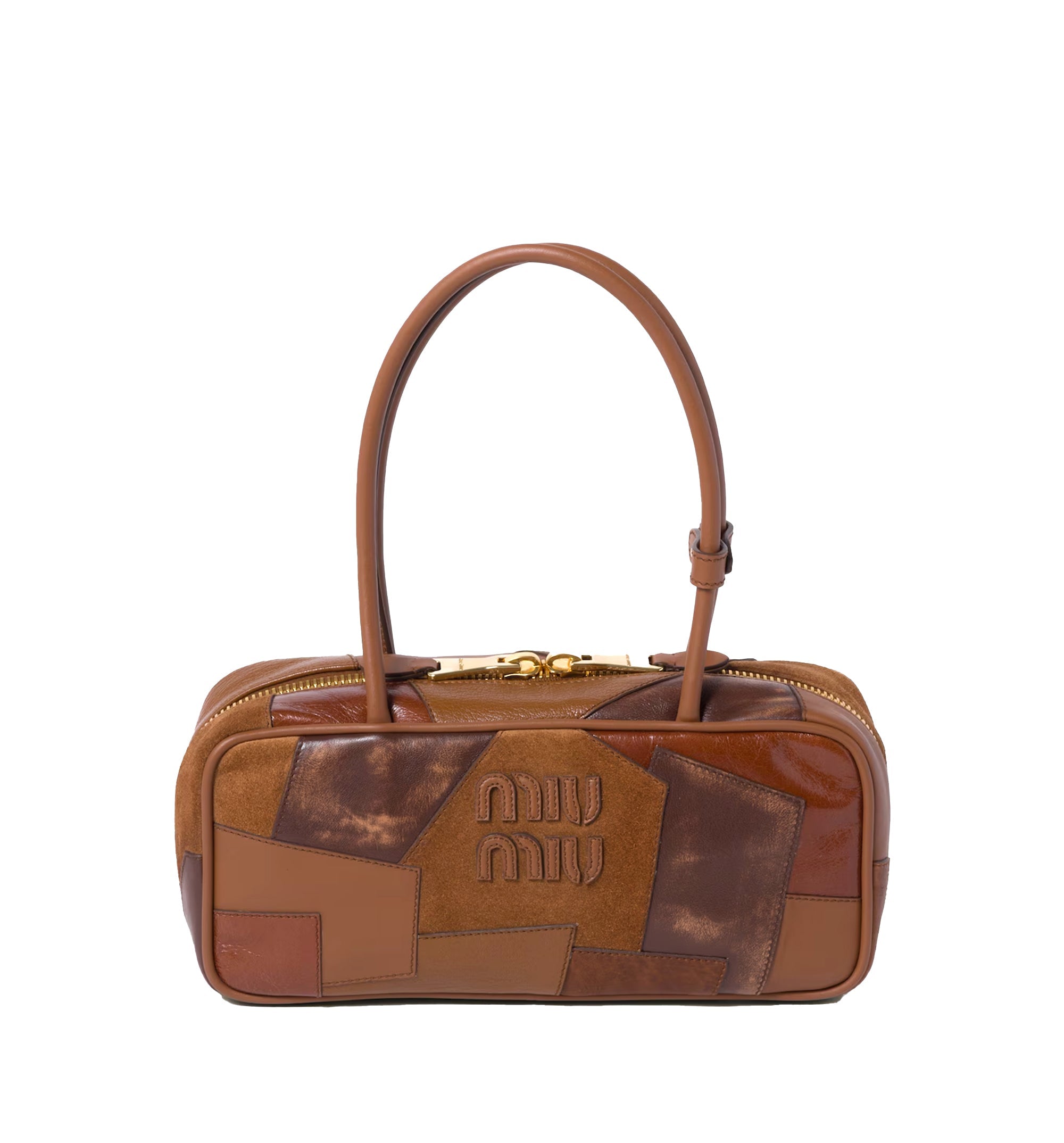 Beau Leather Patchwork Bag