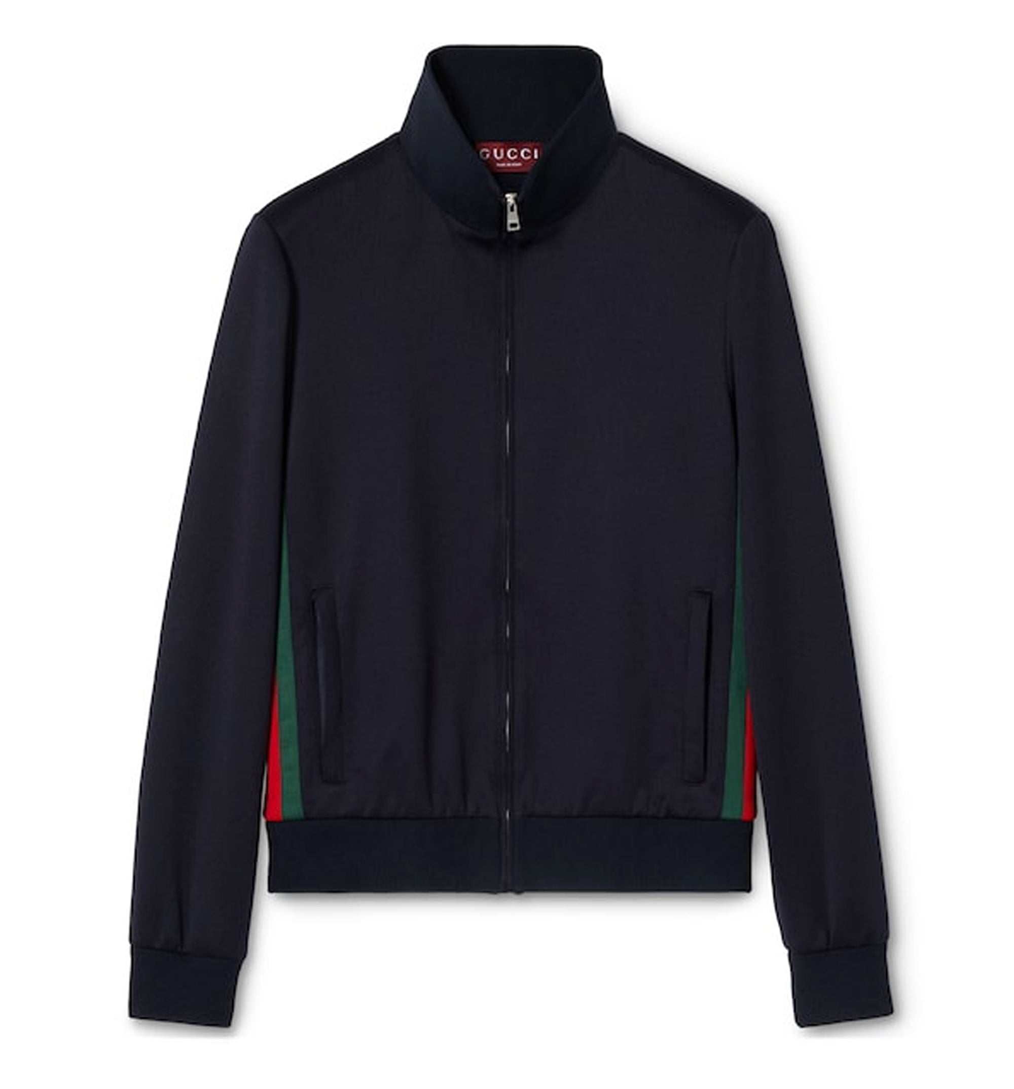 Technical Jersey Zip Jacket With Web