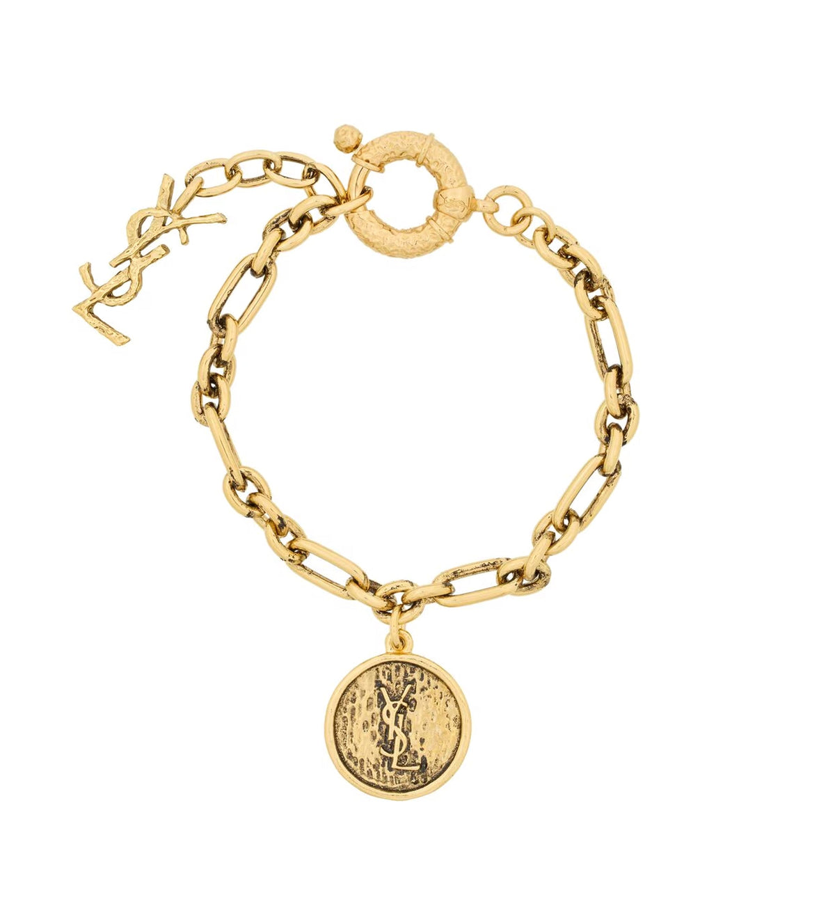 CASSANDRE medallion bracelet in metal