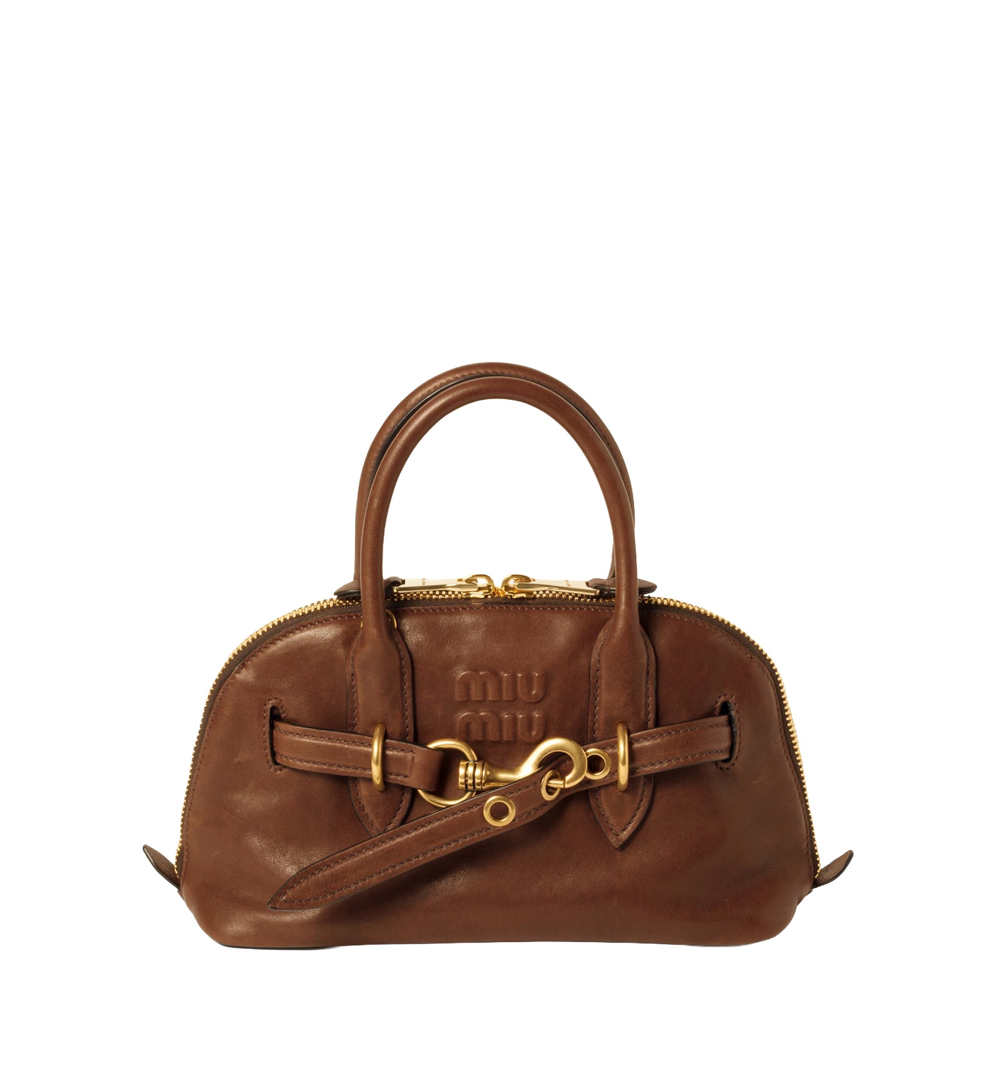 Aventure Nappa Leather Top-Handle Bag