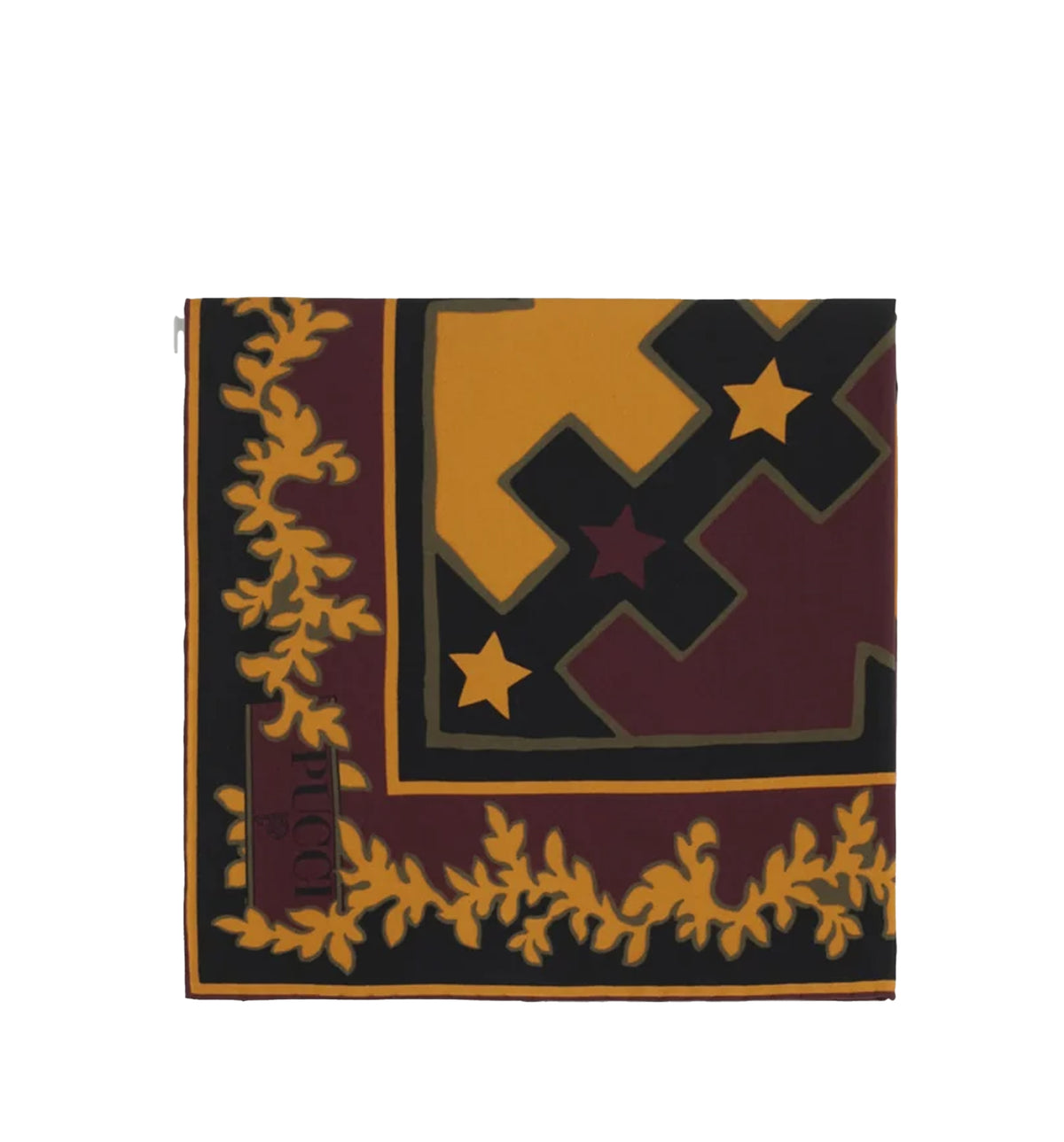Printed Silk Twill Scarf