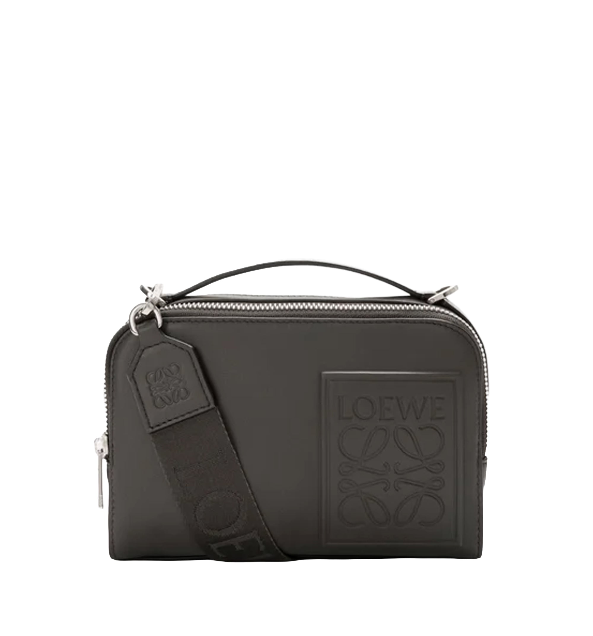Puzzle Edge Small Bag In Soft Grained Calfskin