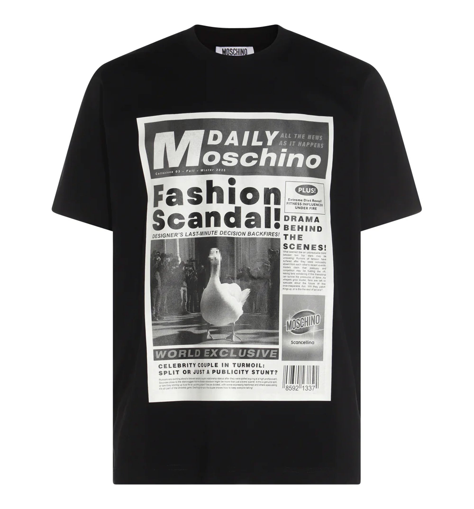 Printed Organic Cotton Jersey T-Shirt