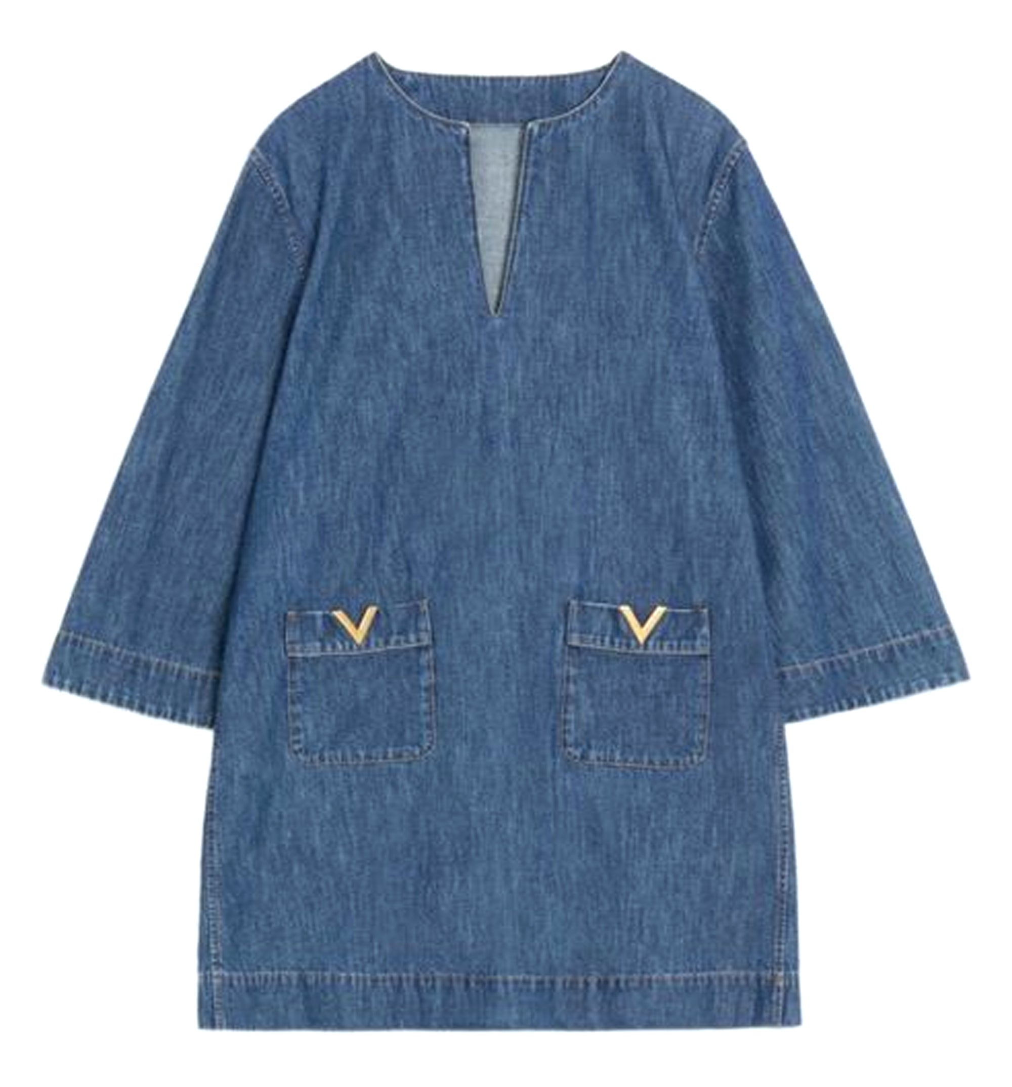 Denim Chambray Dress