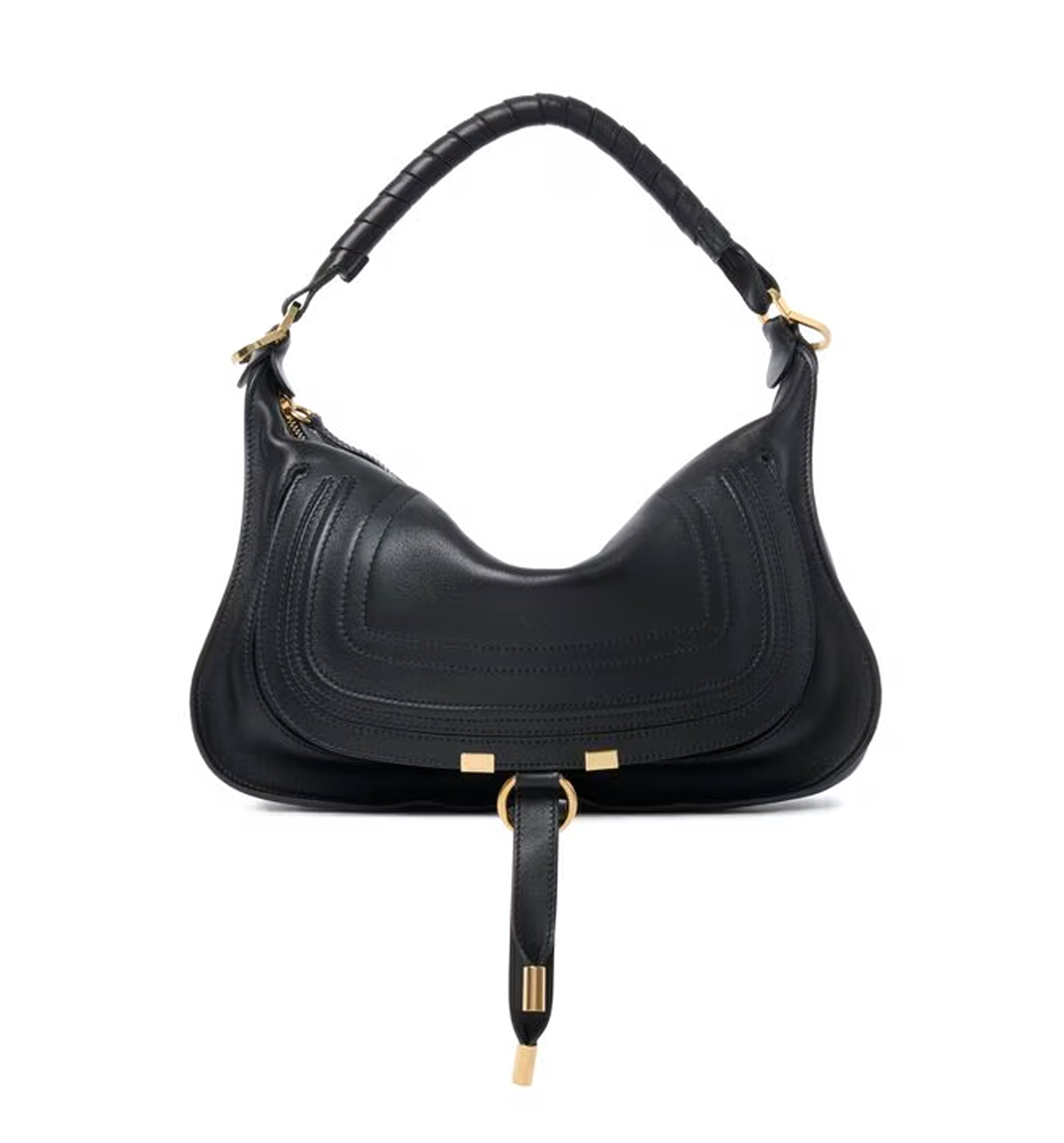 Small Marcie Shoulder Bag In Soft Leather