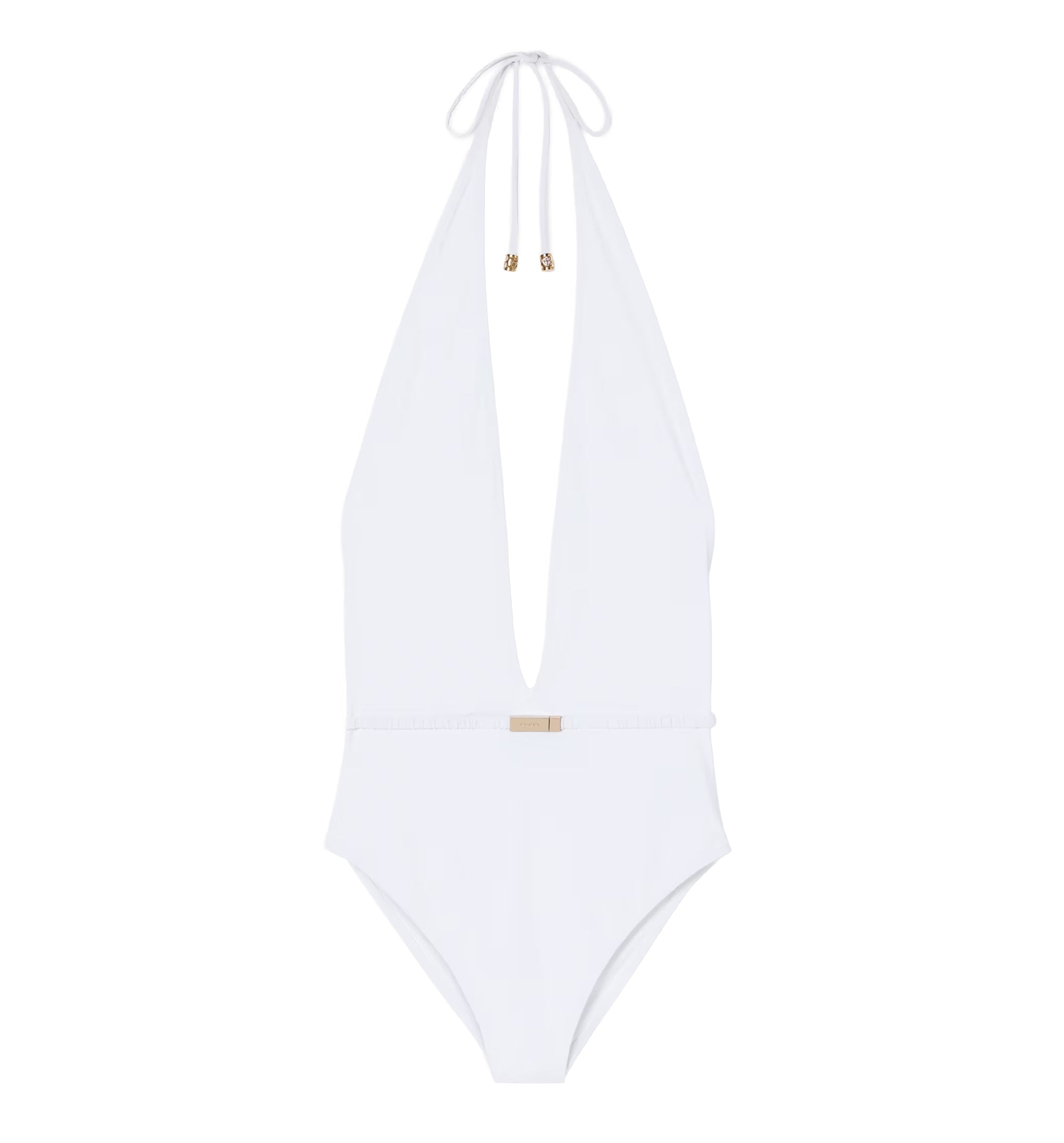 Jersey Bodysuit With Metal Tag