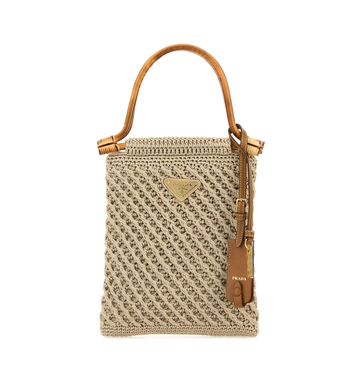 Cappuccino Crochet Handbag