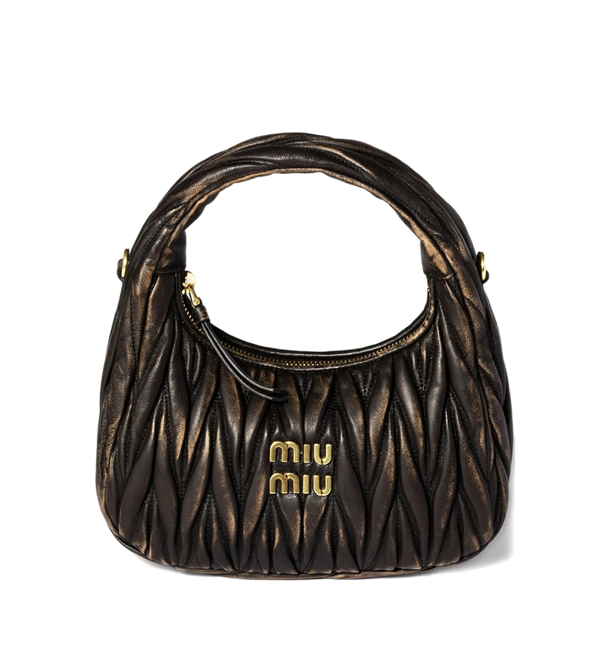 Wander Matelassé Nappa Leather Bag