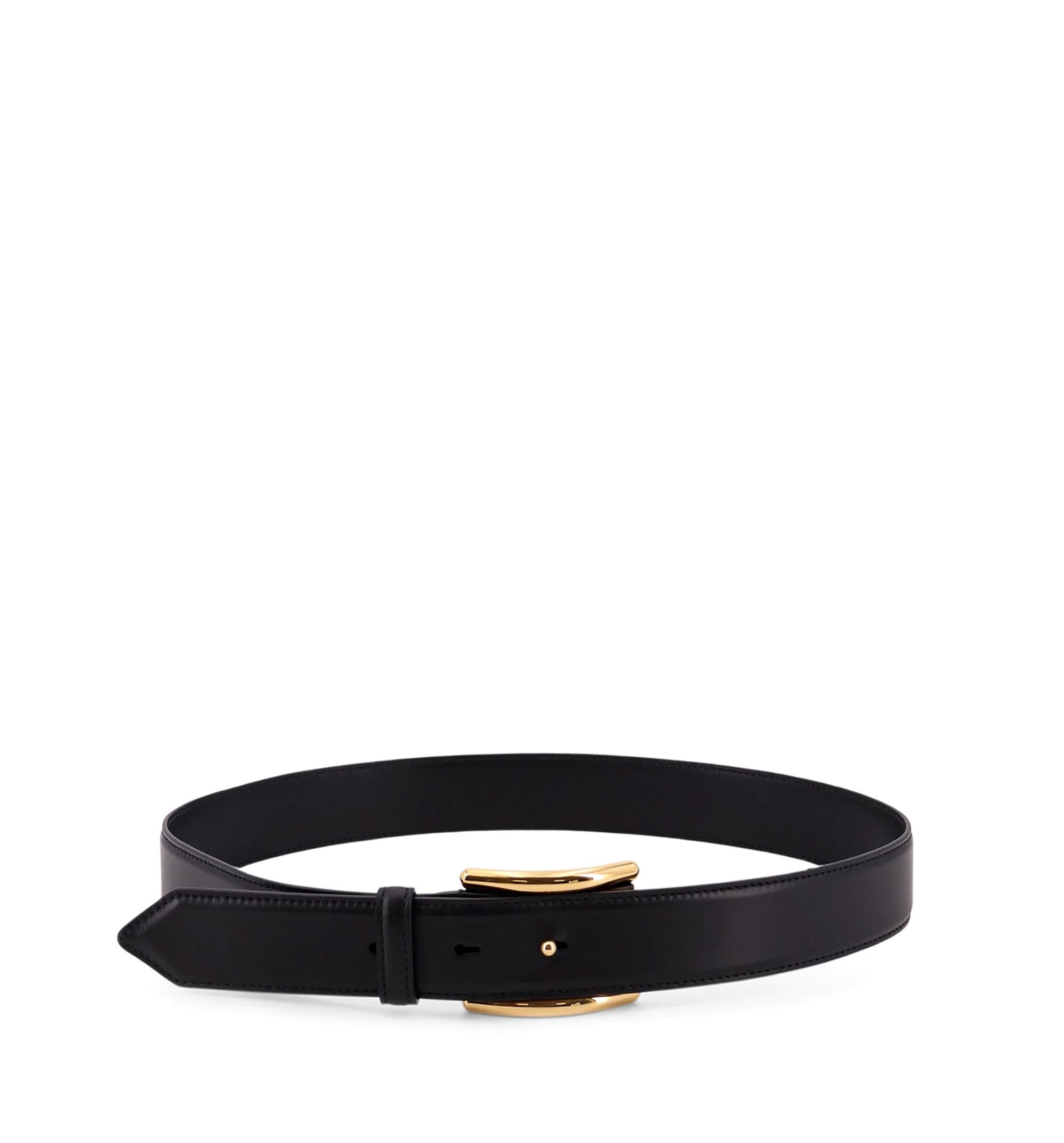 Curve Belt in Leather