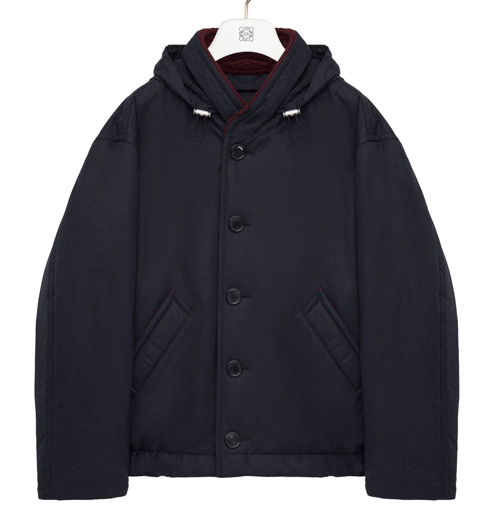 Padded Jacket In Technical Cotton