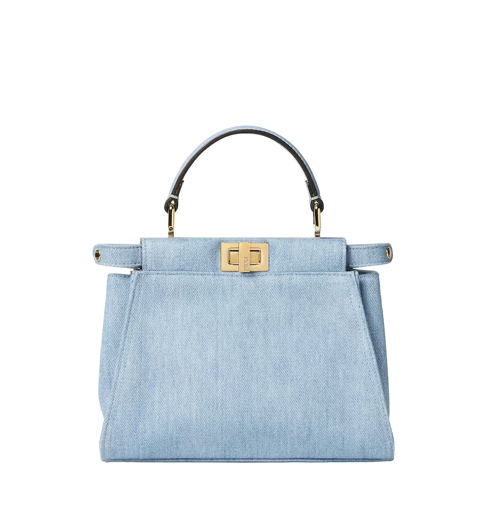 Peekaboo Mini Denim Bag