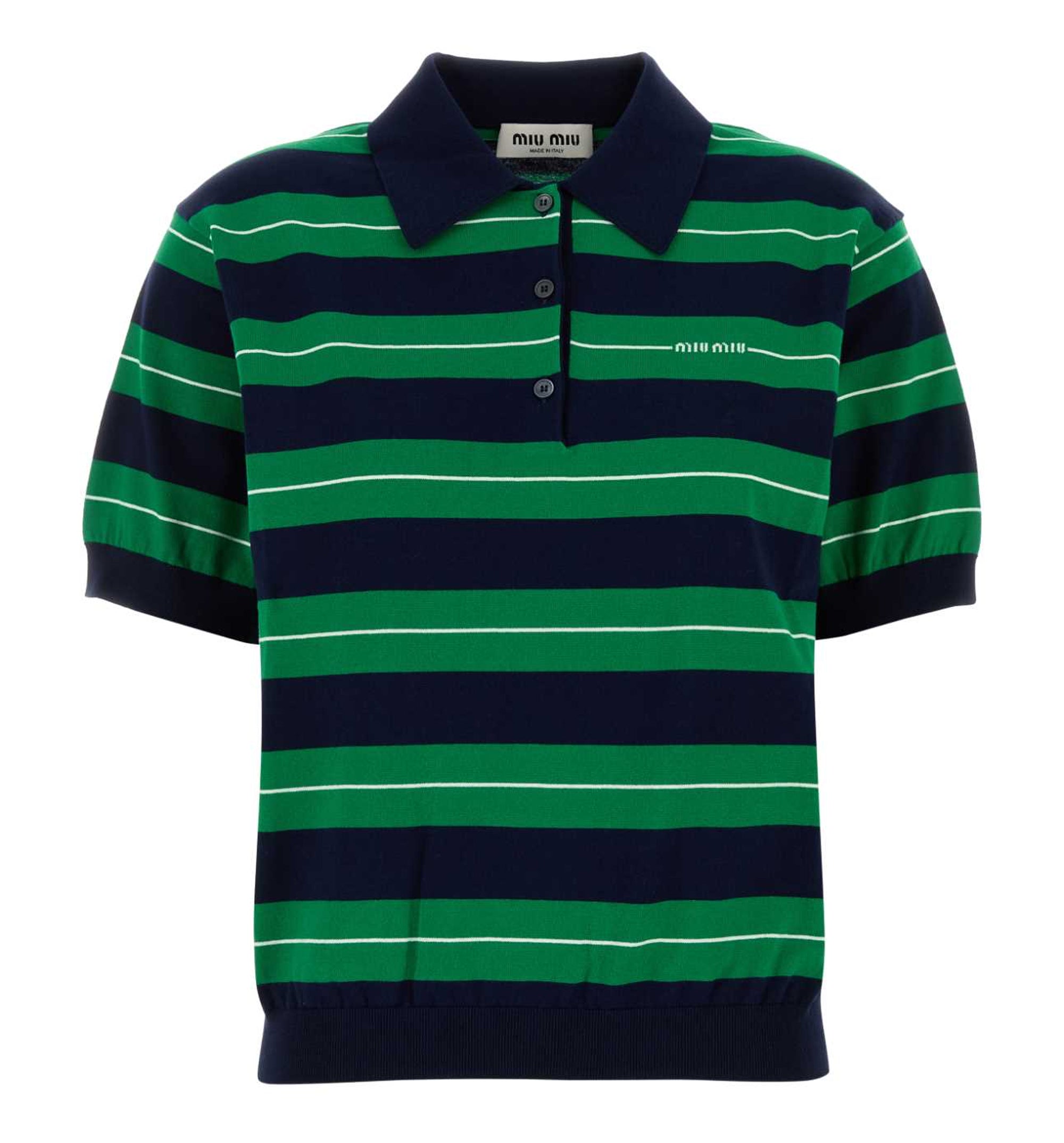 Cotton Knit Polo Shirt