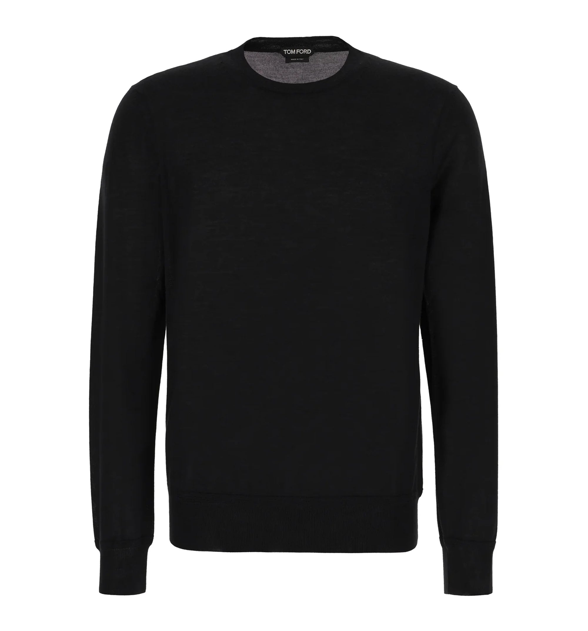 Fine Gauge Pure Wool Crew Neck