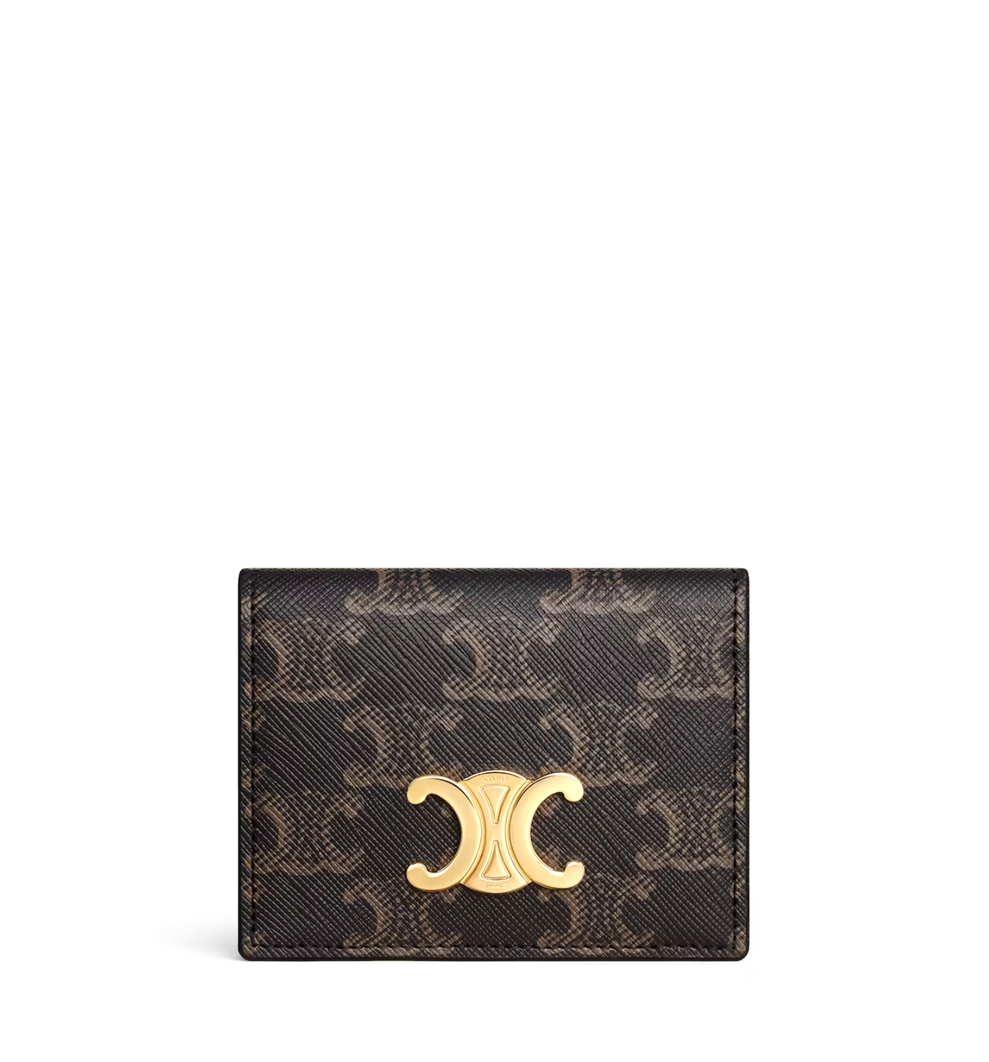 Bi-Fold Card Holder in Triomphe Canvas