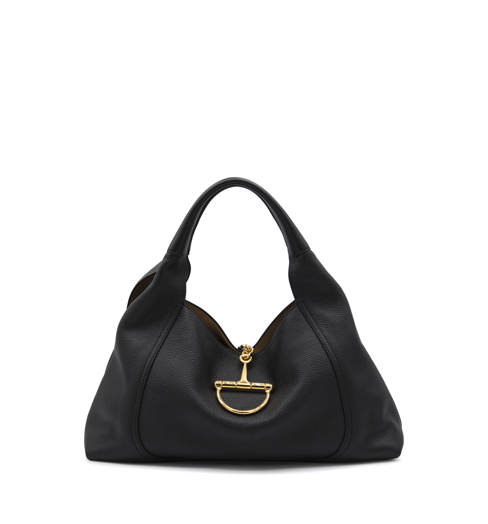Horsebit Hobo Tote