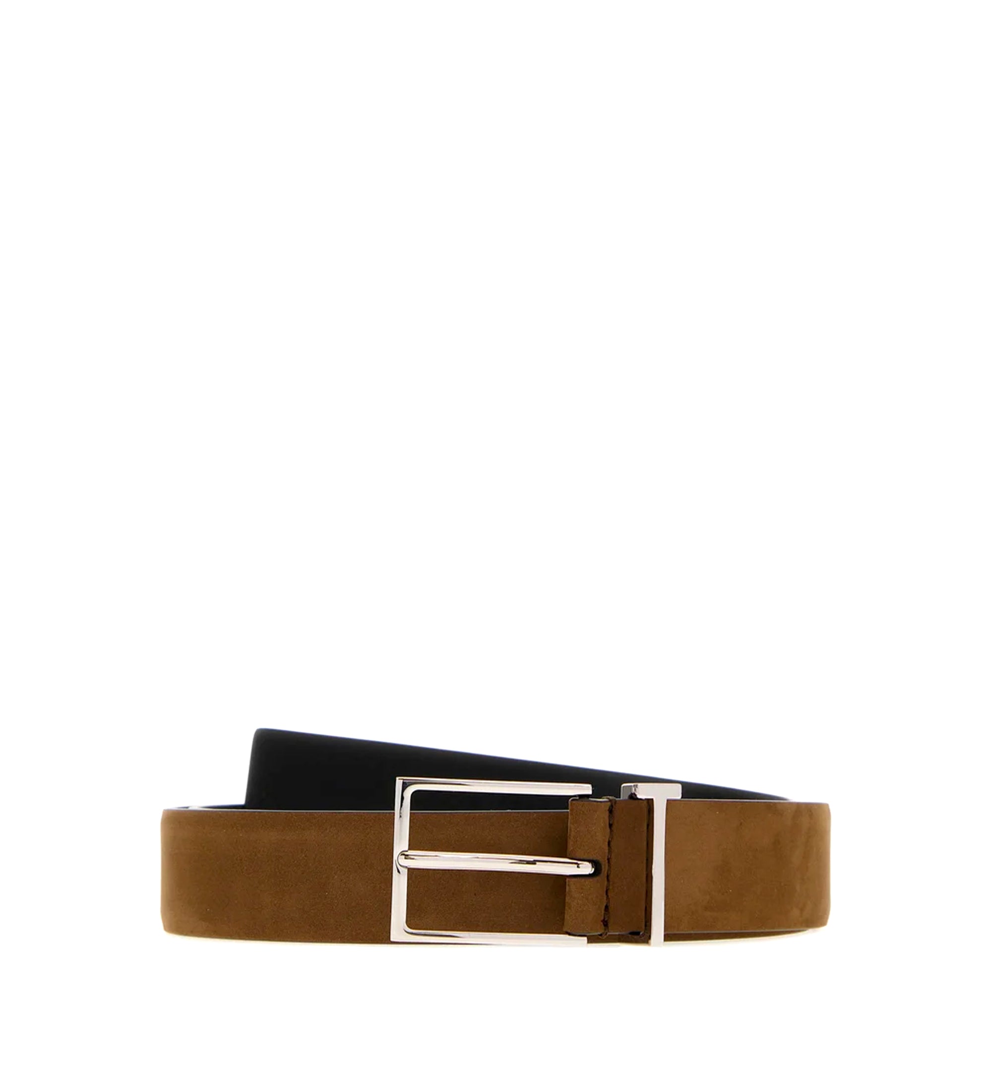 Brown suede belt 28MM