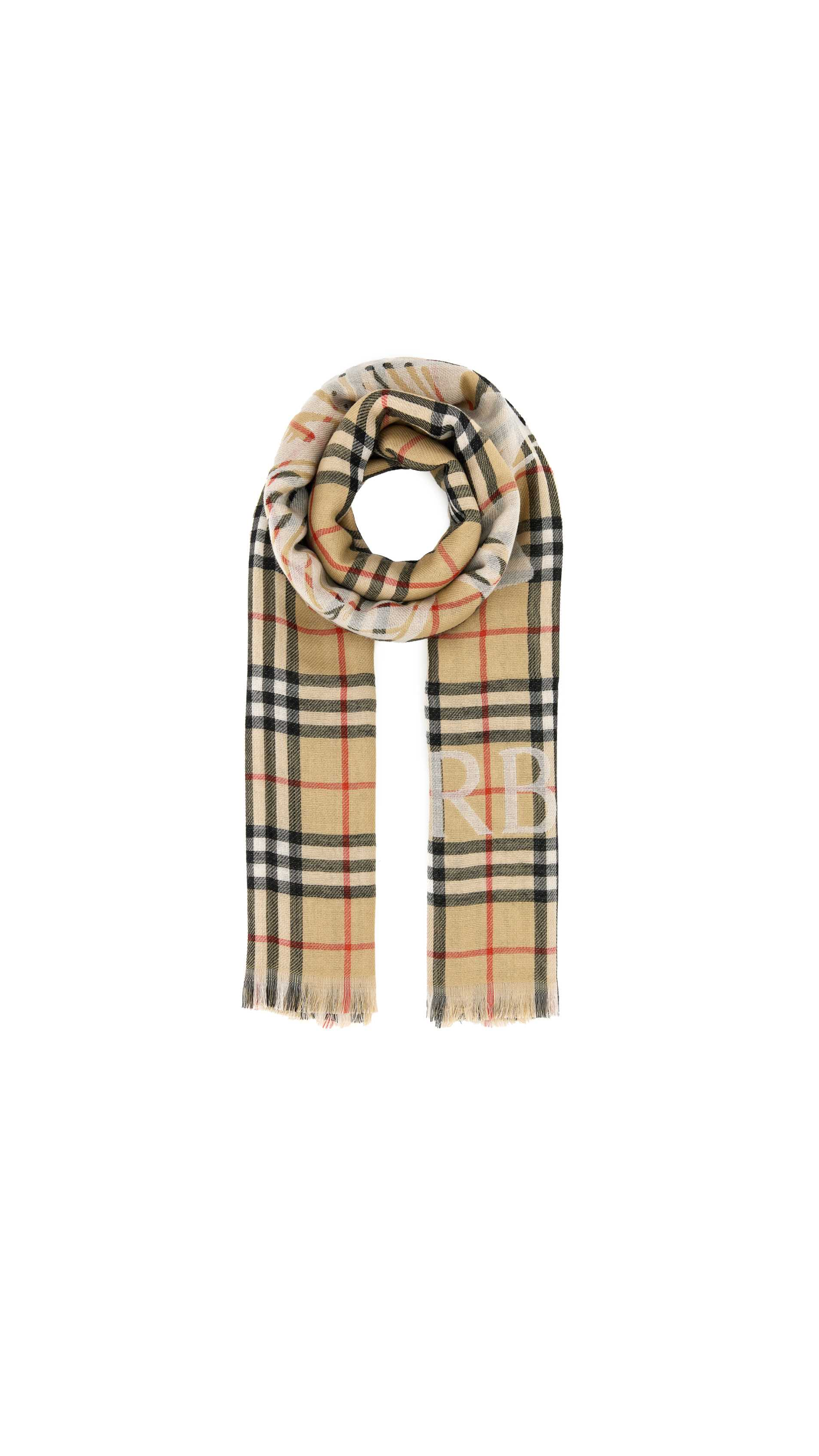 Cashmere Scarf - Beige