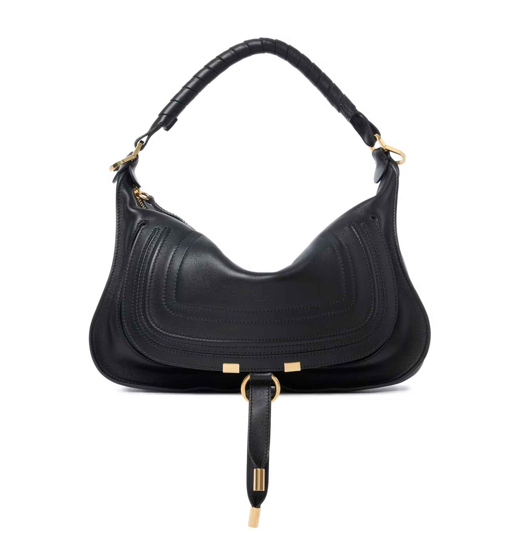 Small Marcie Shoulder Bag In Soft Leather
