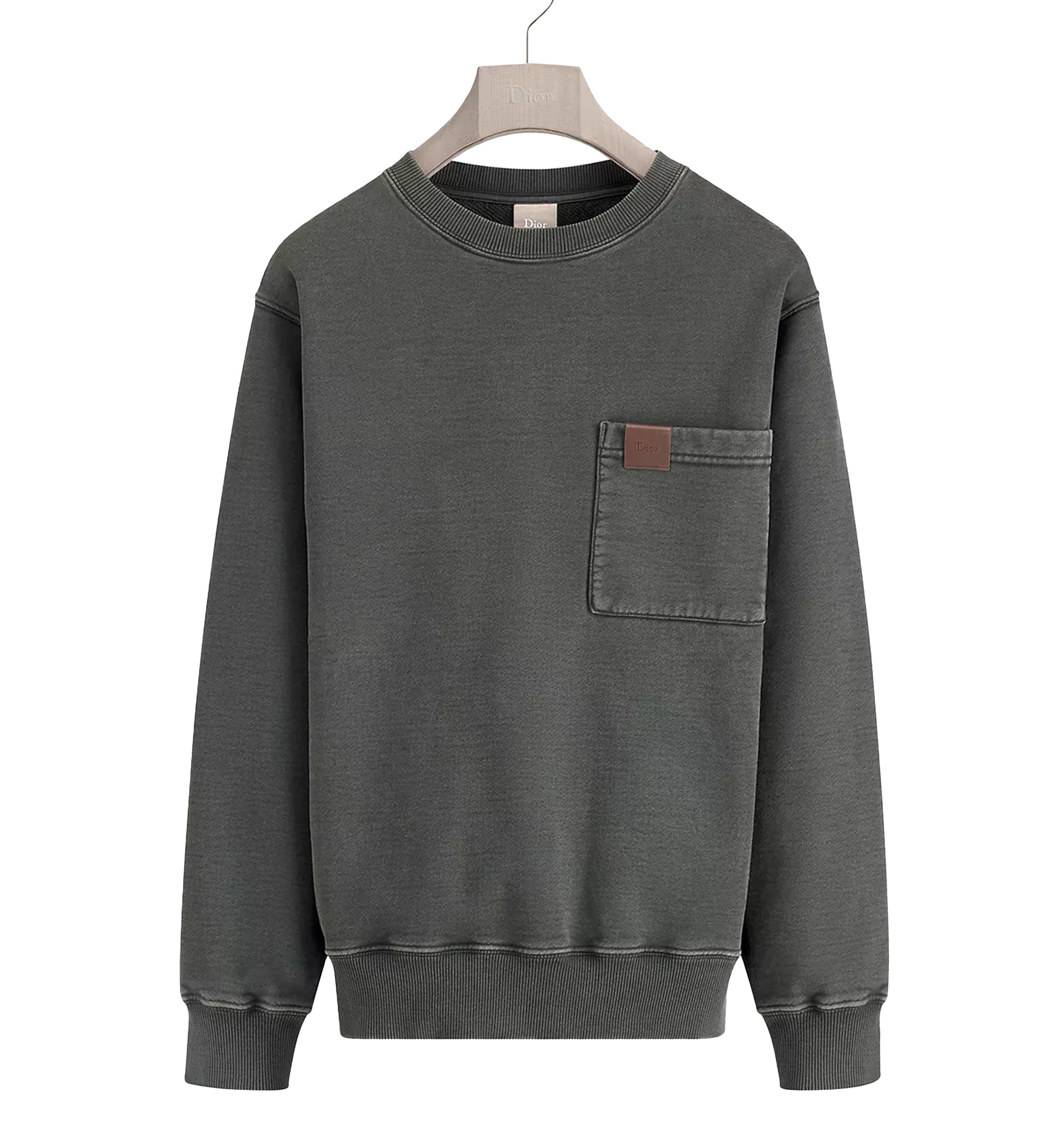 Patch Pocket  Sweatshirt