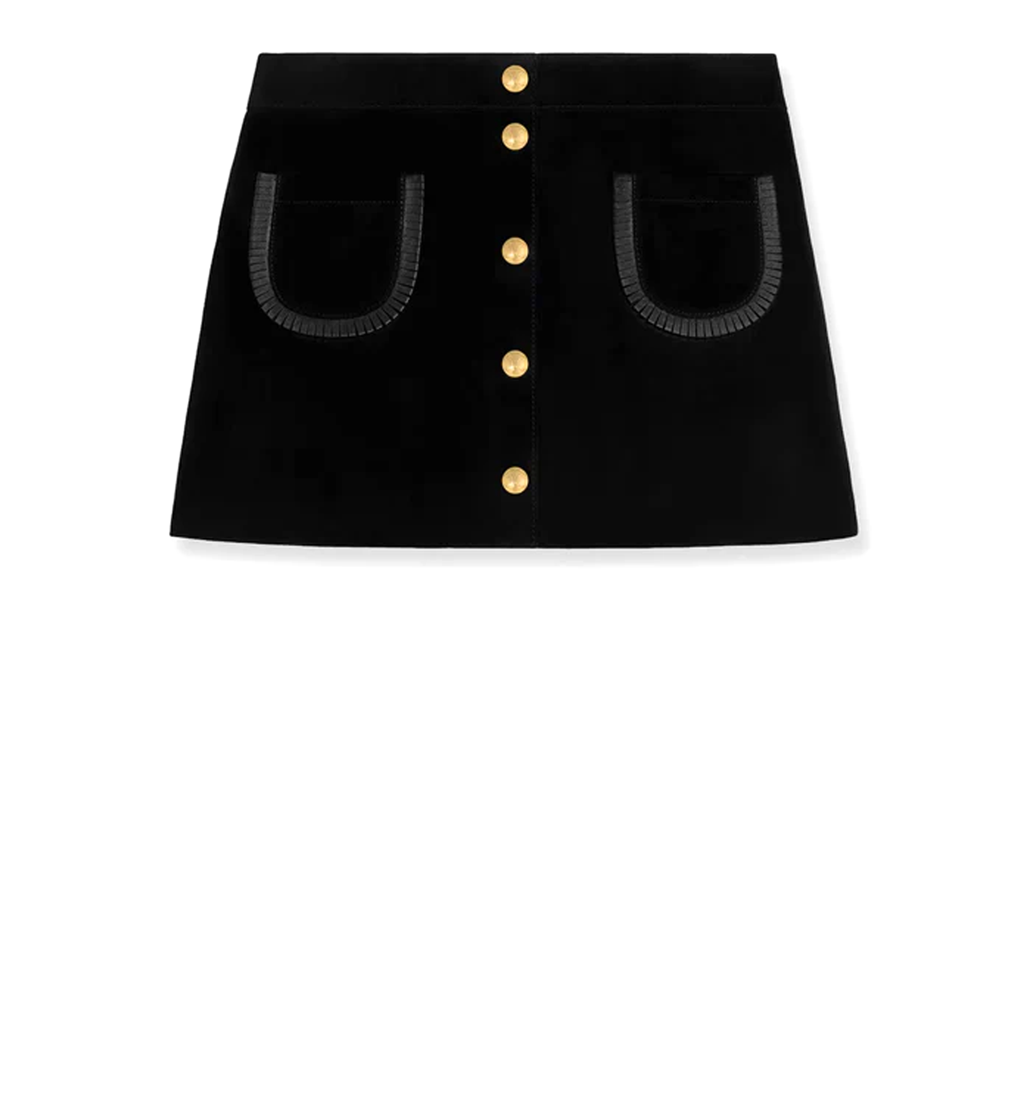 Suede Mini Skirt