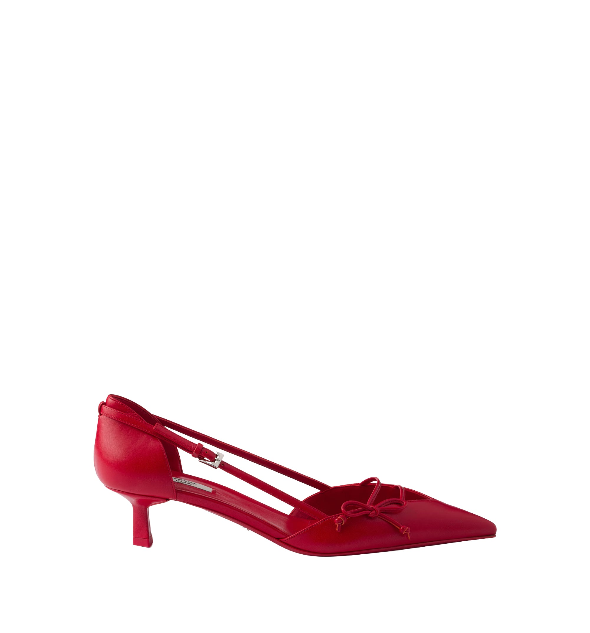 Open-Side Leather Pumps