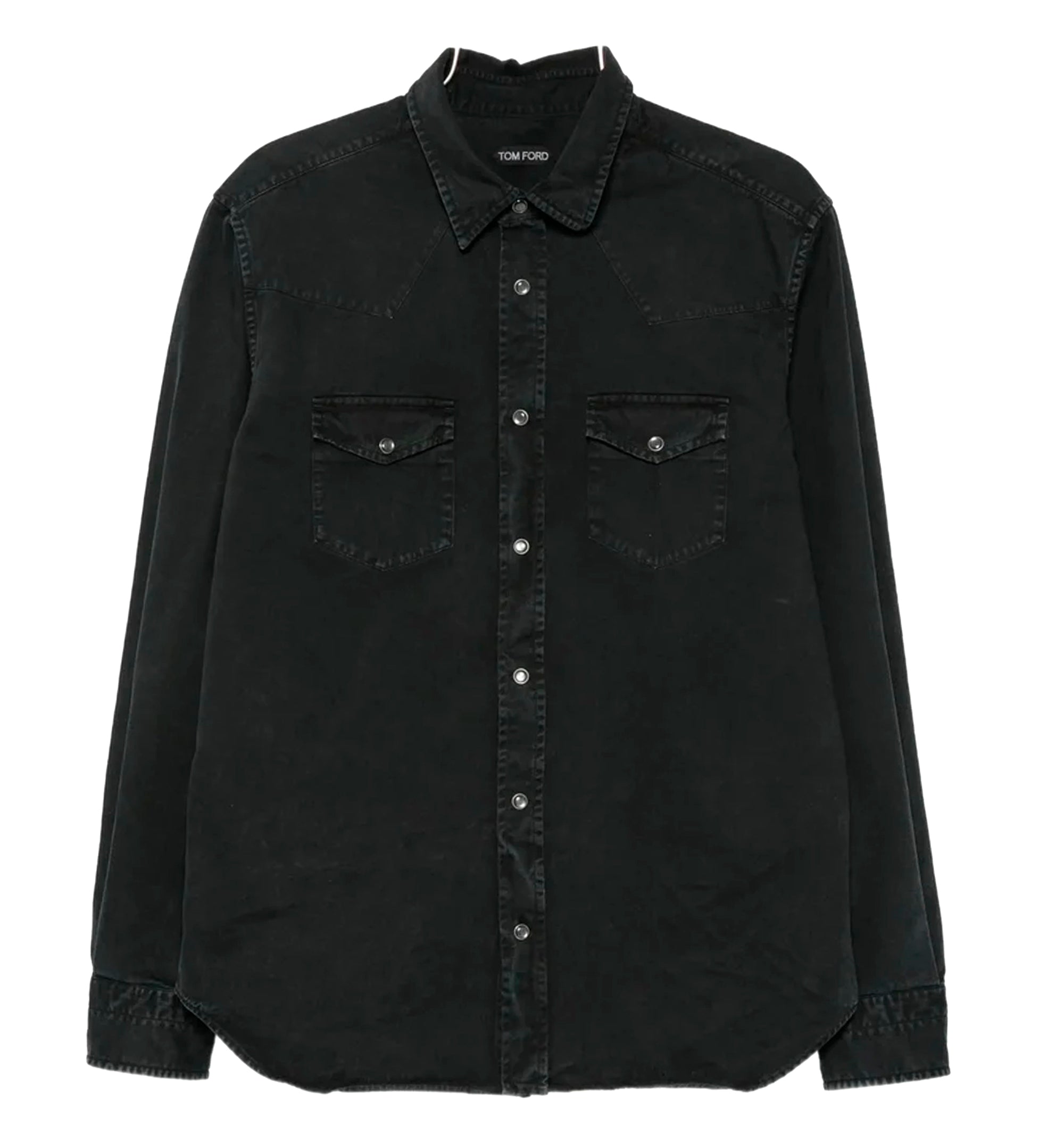 Tom Ford Long-sleeve Denim Shirt