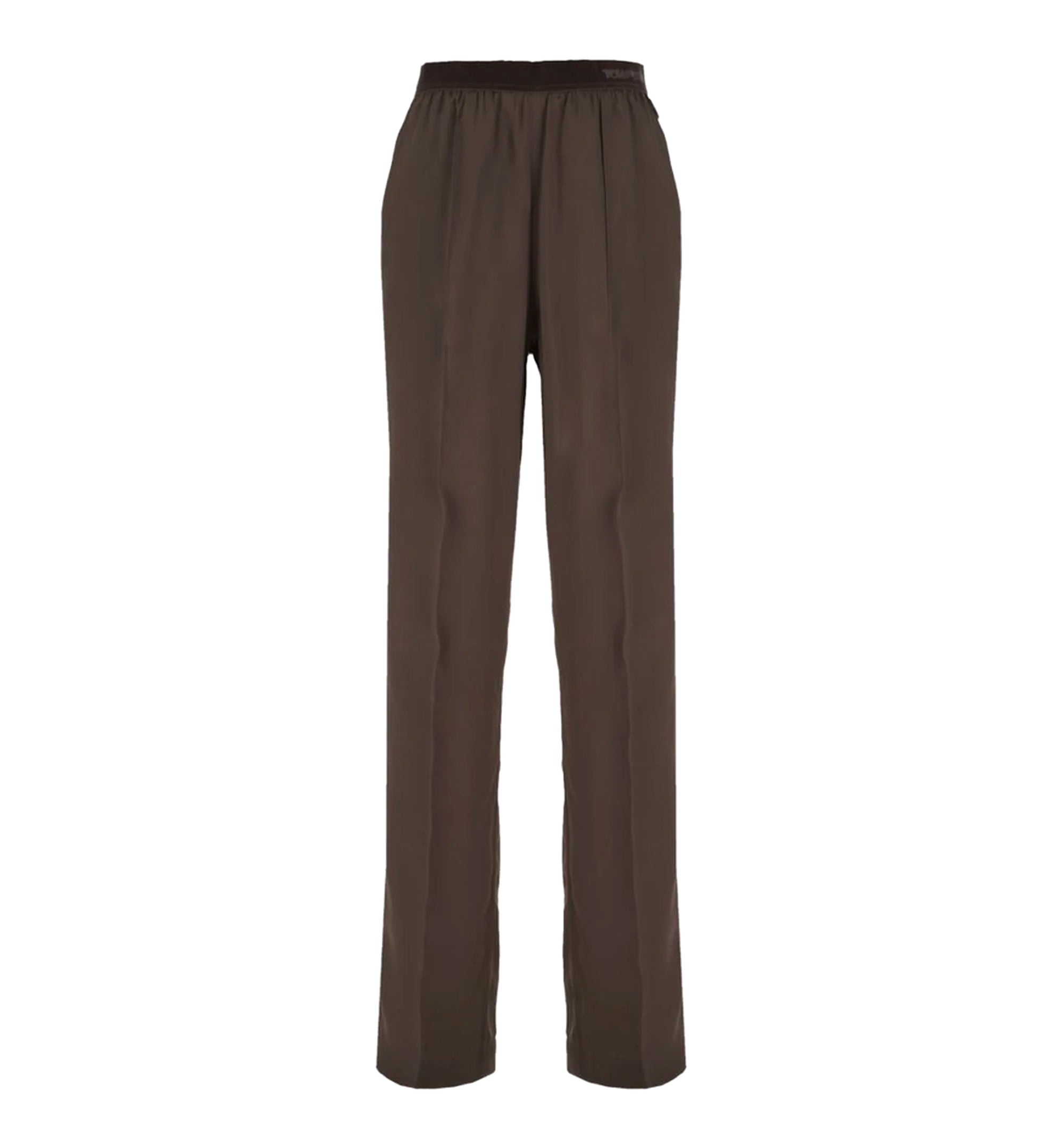 Silk pajama trousers