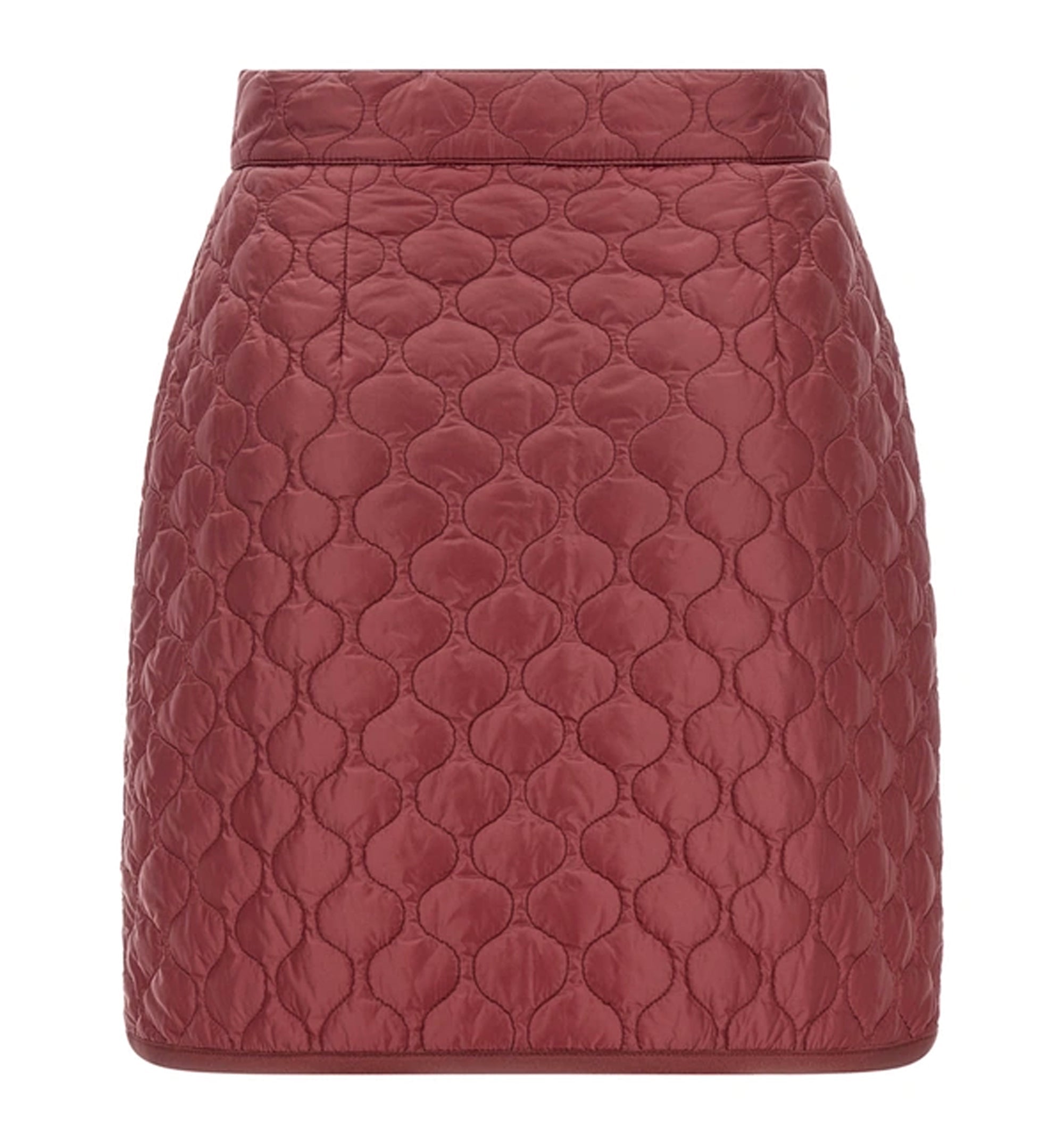 Square Quilting Wrap Mini Skirt