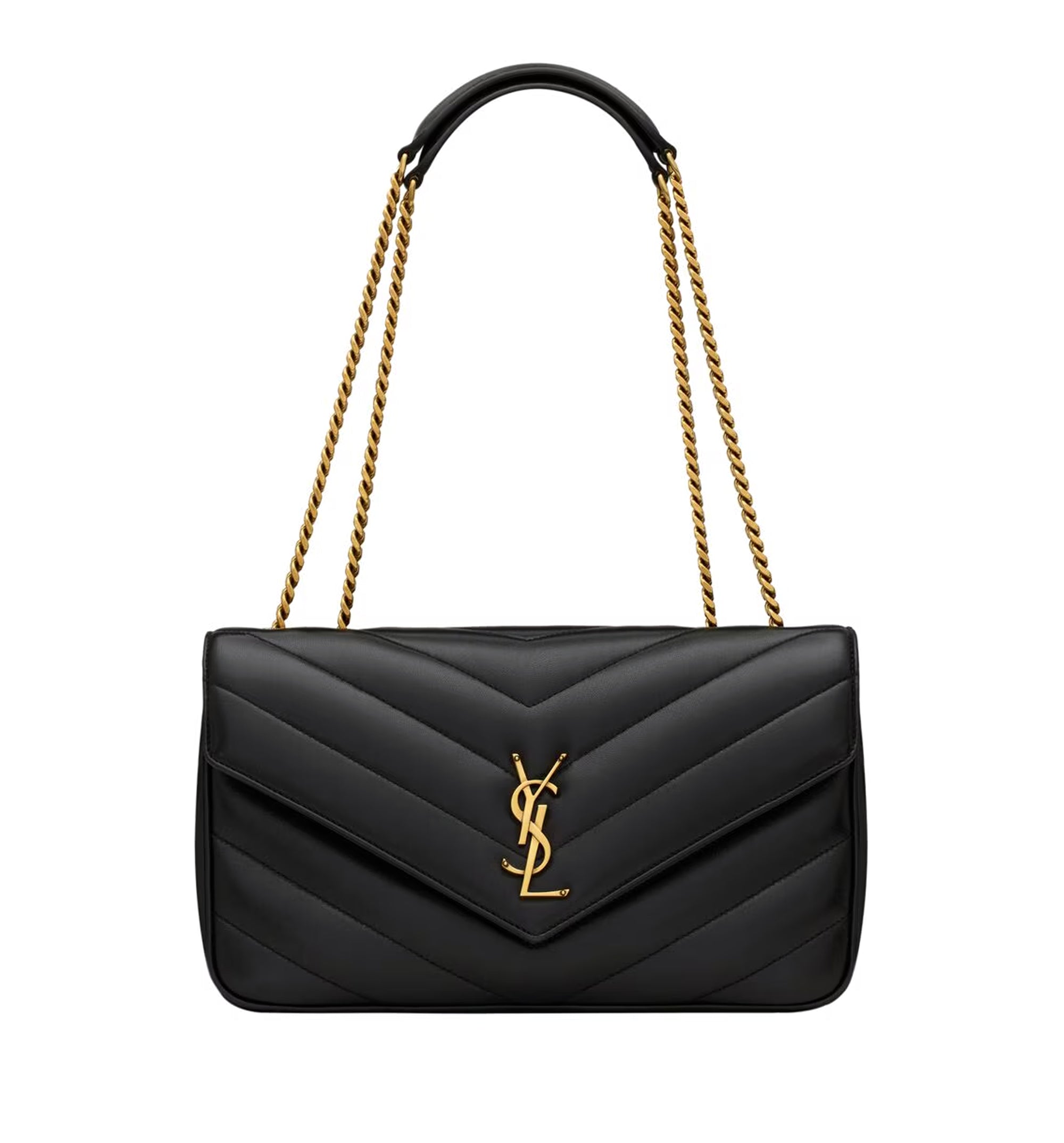 Loulou Medium In Matelassé Lambskin