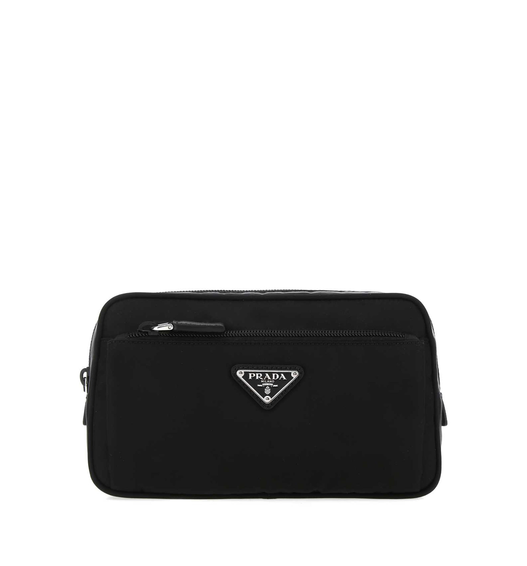 Re-Nylon And Saffiano Belt Bag
