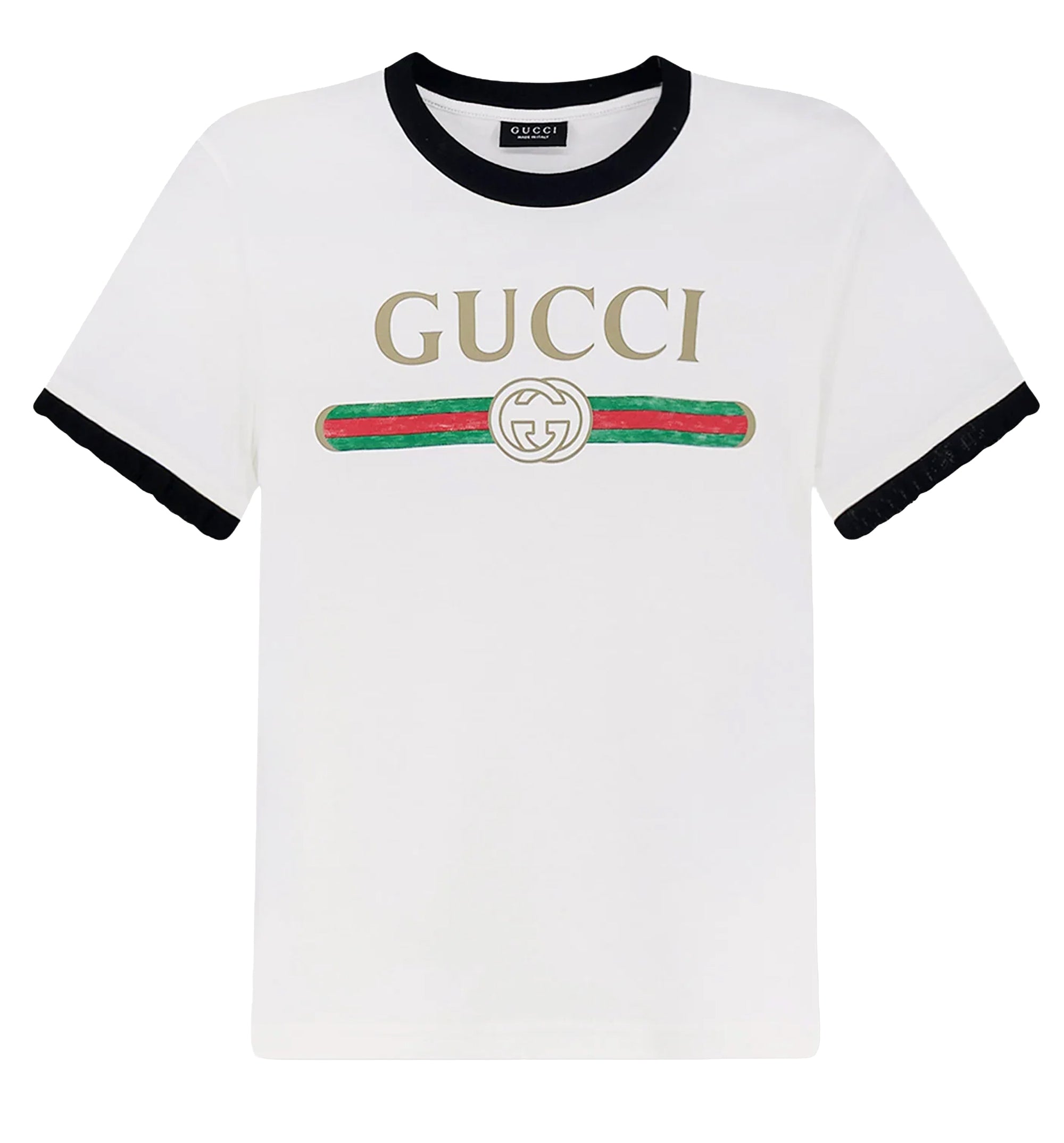 Cotton Jersey T-Shirt With Print