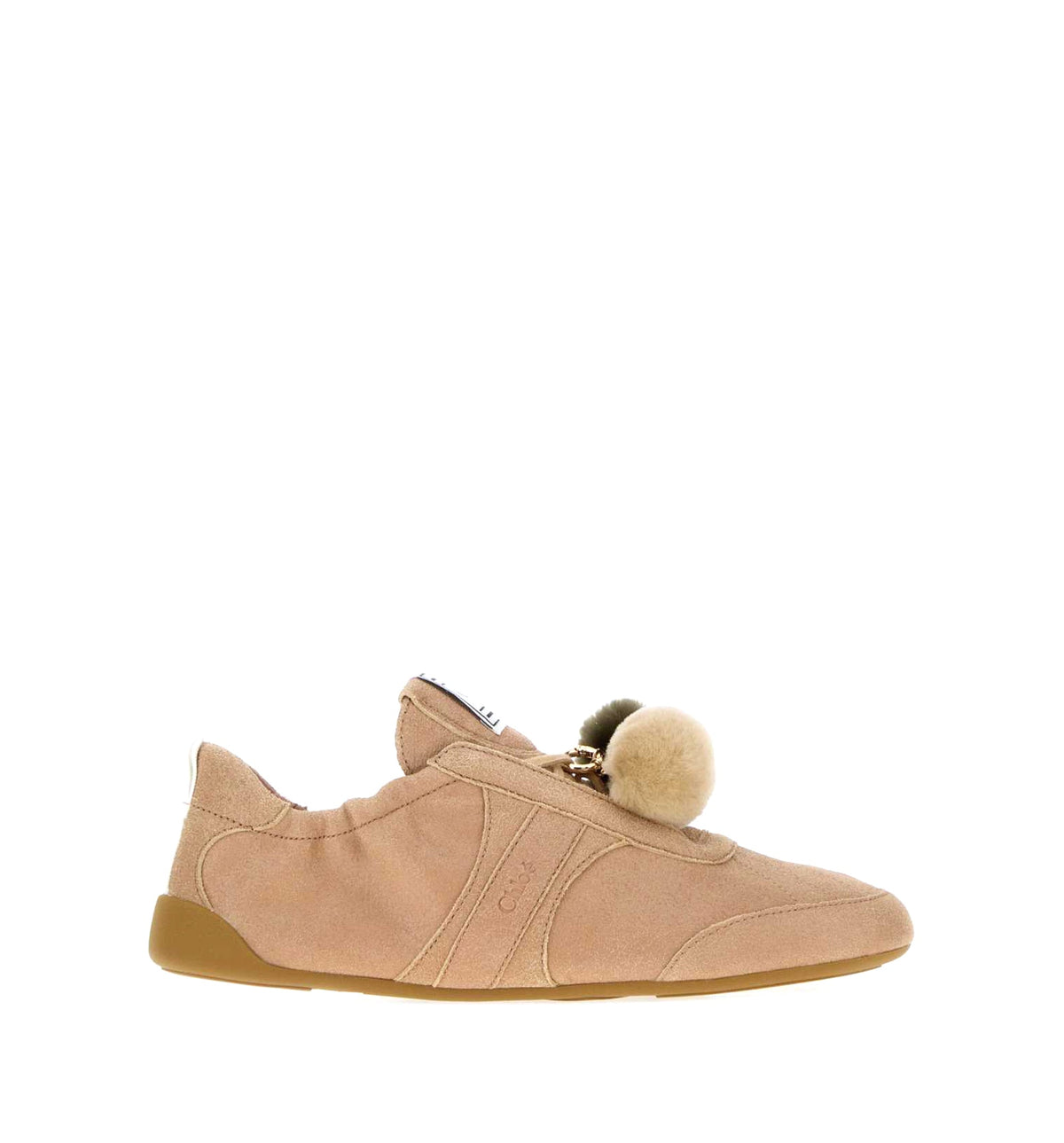 Kick Pom-Pom Low-Top Sneakers