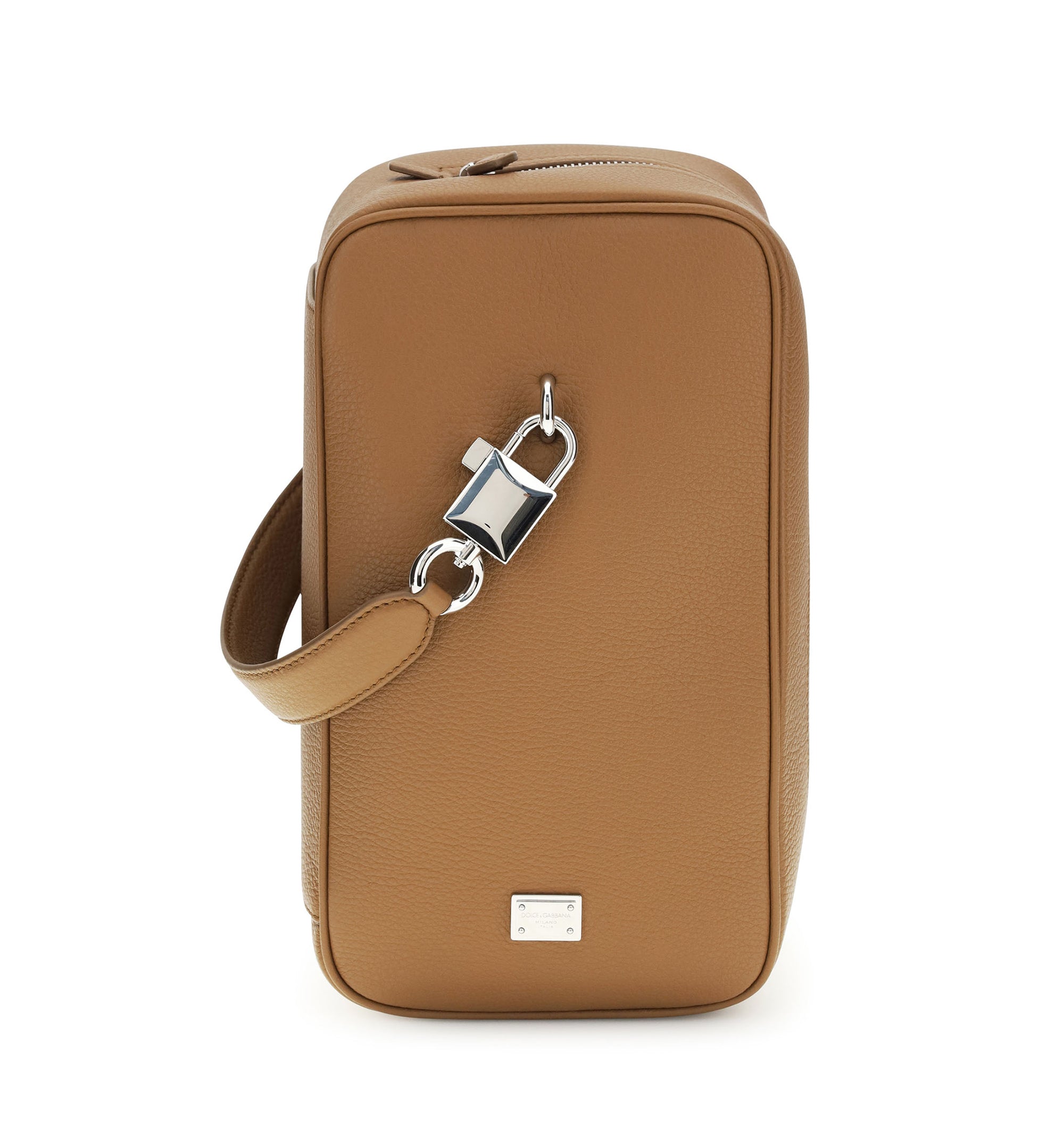 Lock Calfskin Handbag