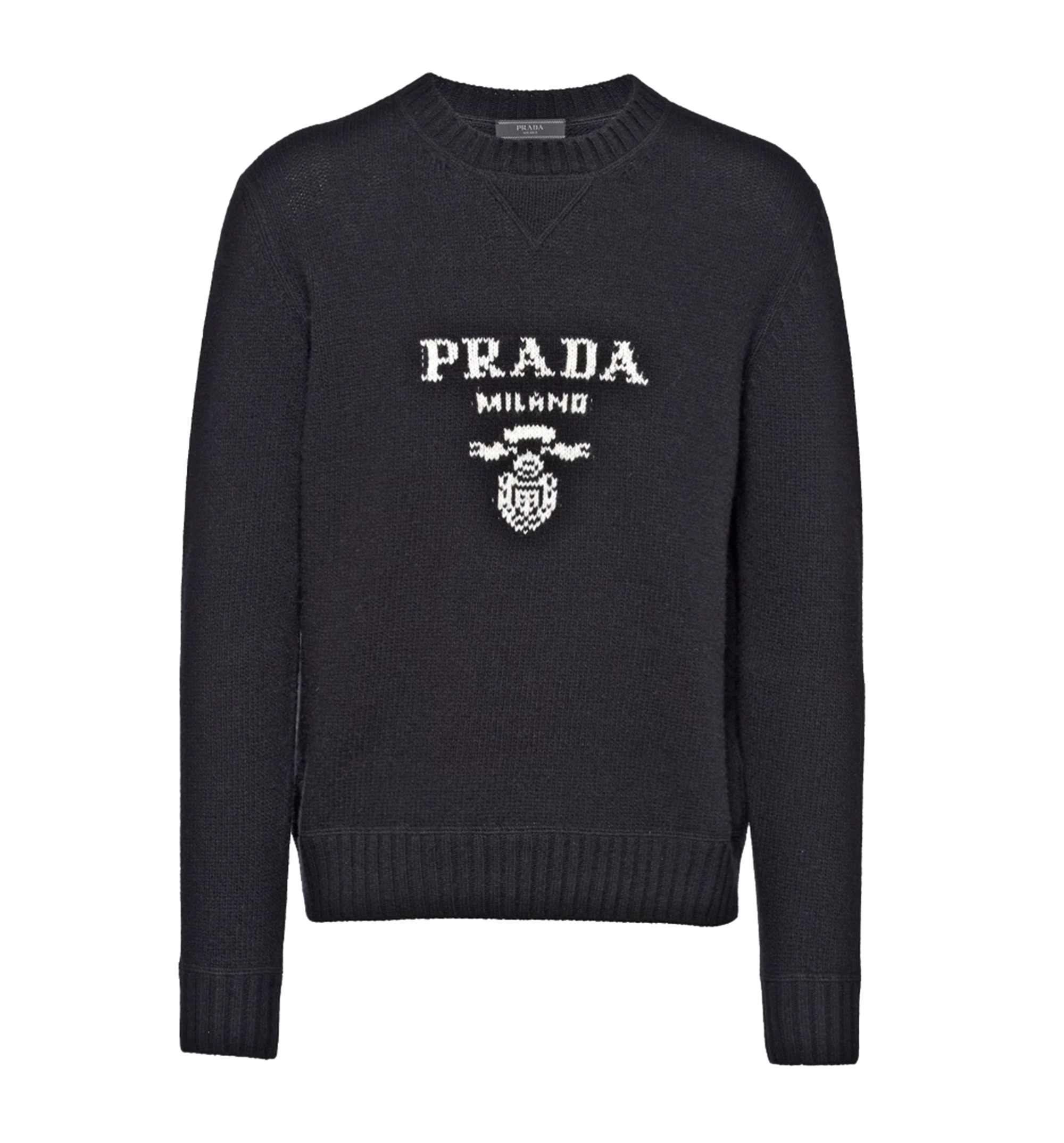 Wool and Cashmere Crew-neck Sweater