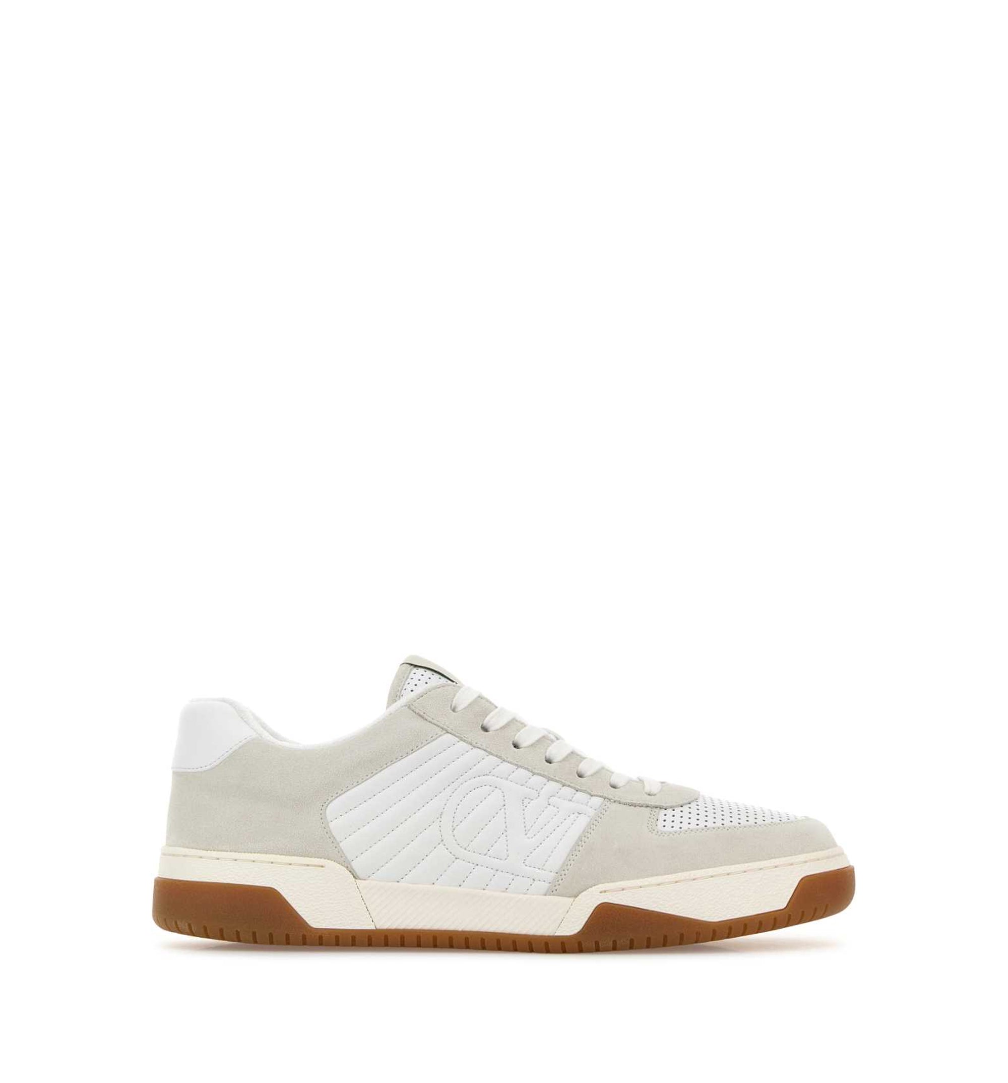 Sparry Leather And Suede Sneakers