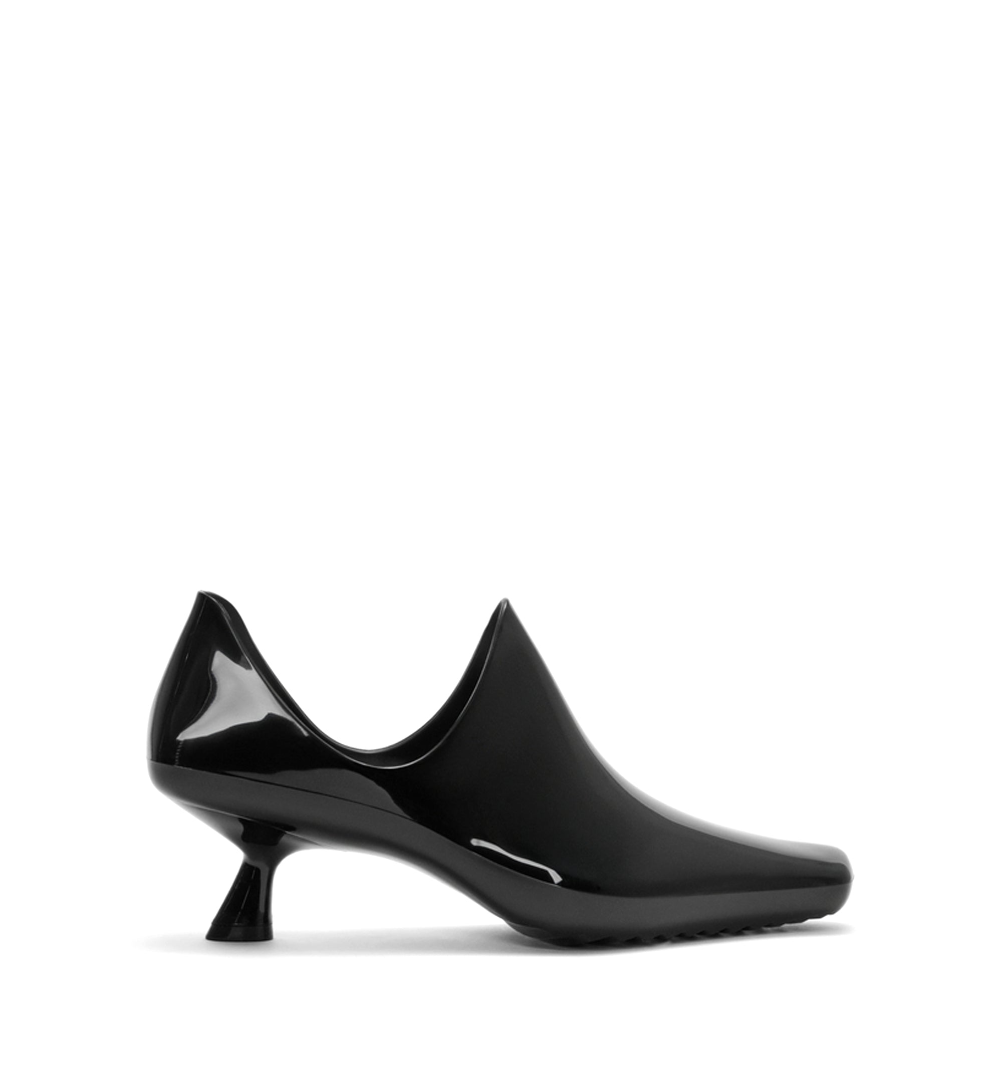 Emily aqua bootie in PVC