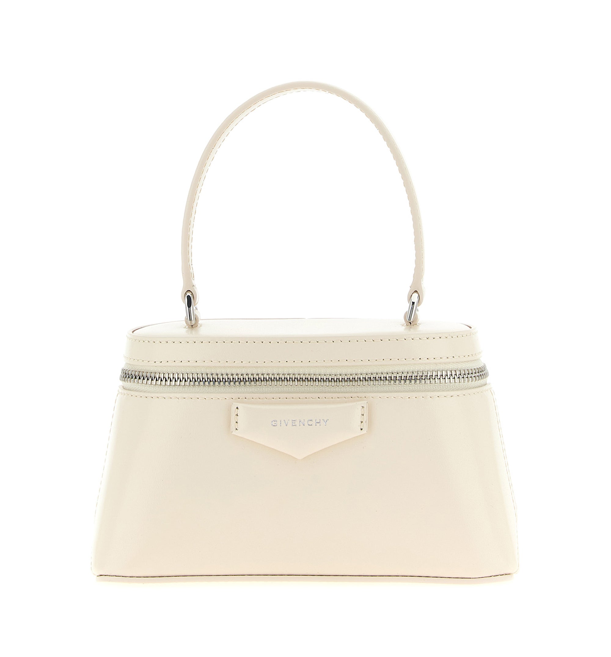 Antigona Vanity Bag In Box Leather With Chain